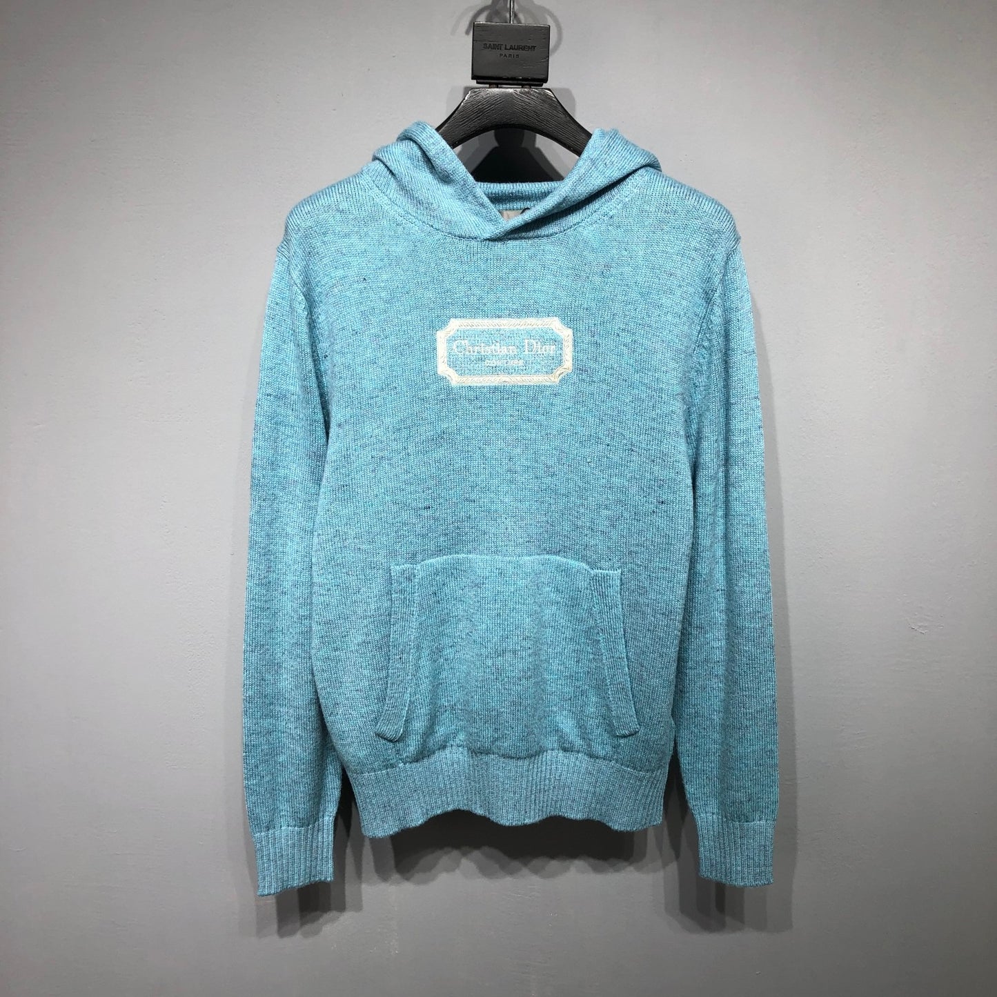 CHRISTIAN DIOR COUTURE HOODED SWEATSHIRT