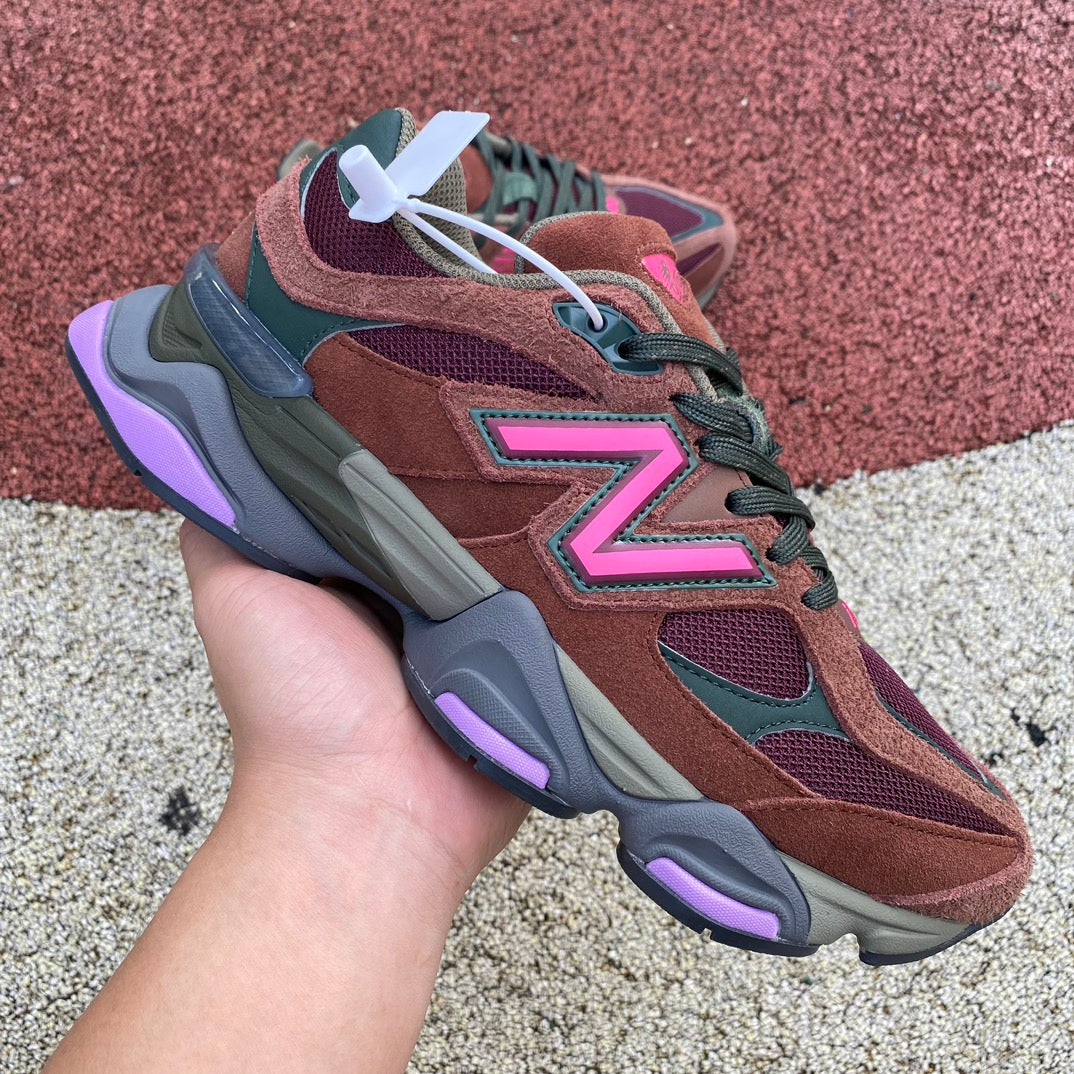 New Balance 9060 "Rich Oak / Burgundy"