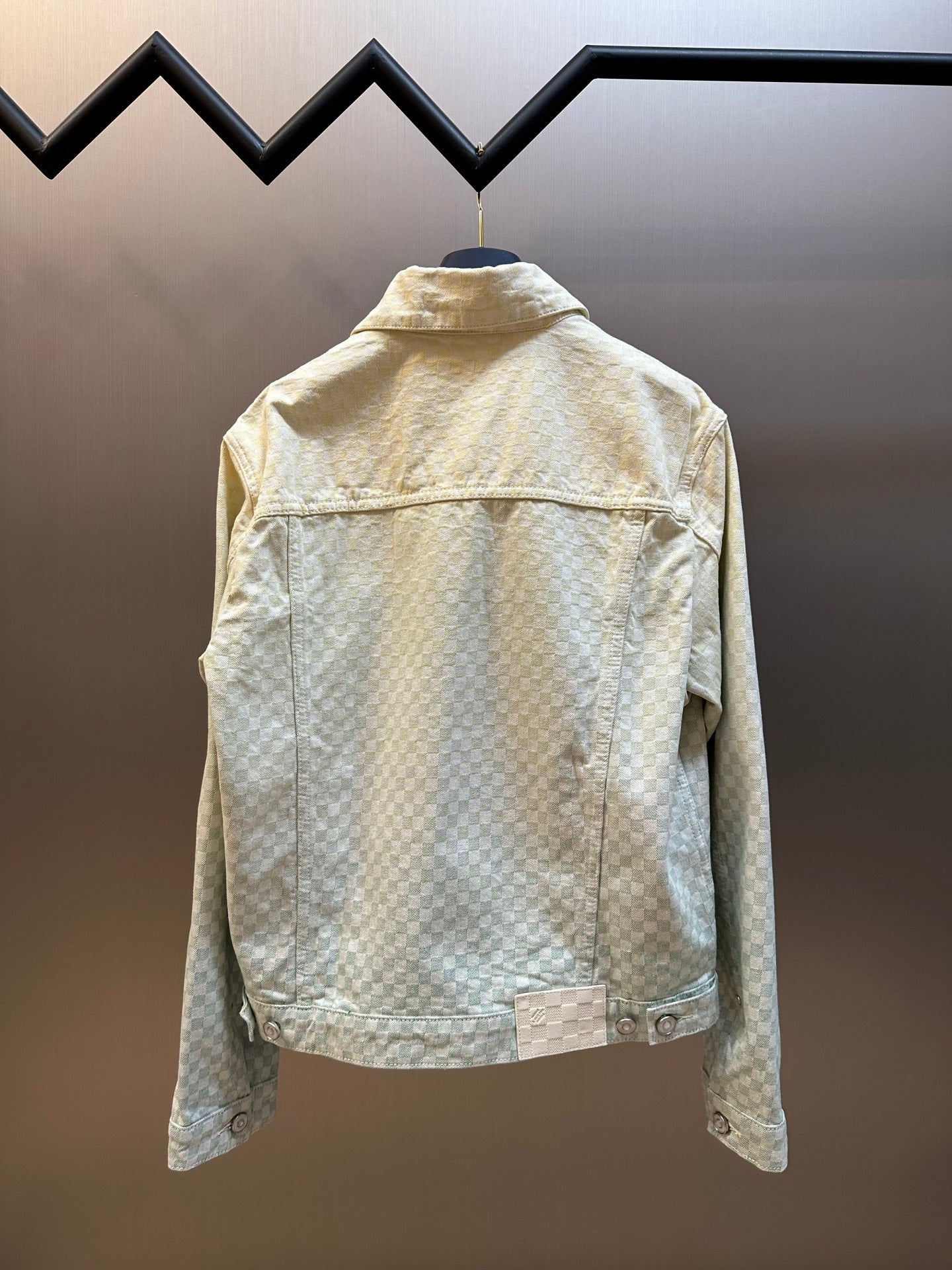 LV Damier Gradient Jacquard Denim Jacket 1AGTEX