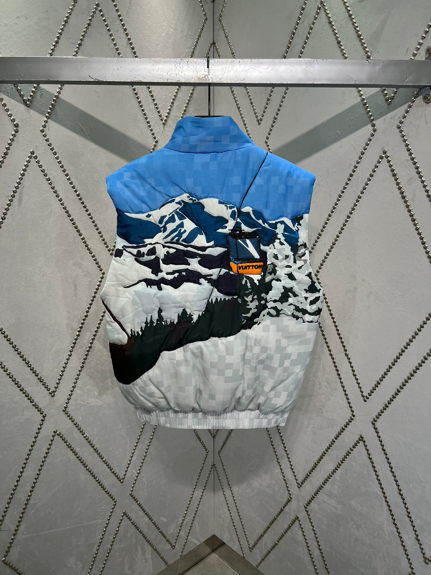 LV Sleeveless Quilted Vest