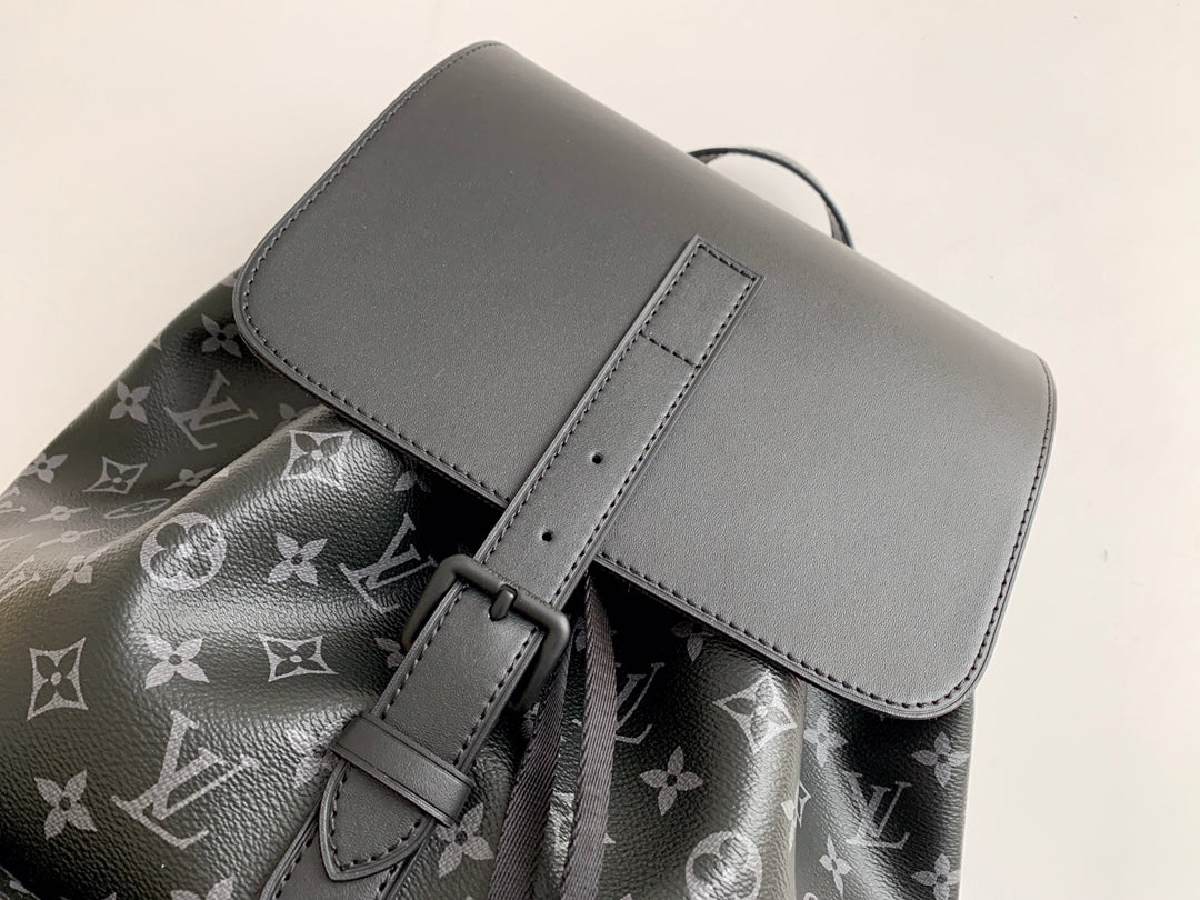 LV Monogram Eclipse Trio Backpack Backpack M45538