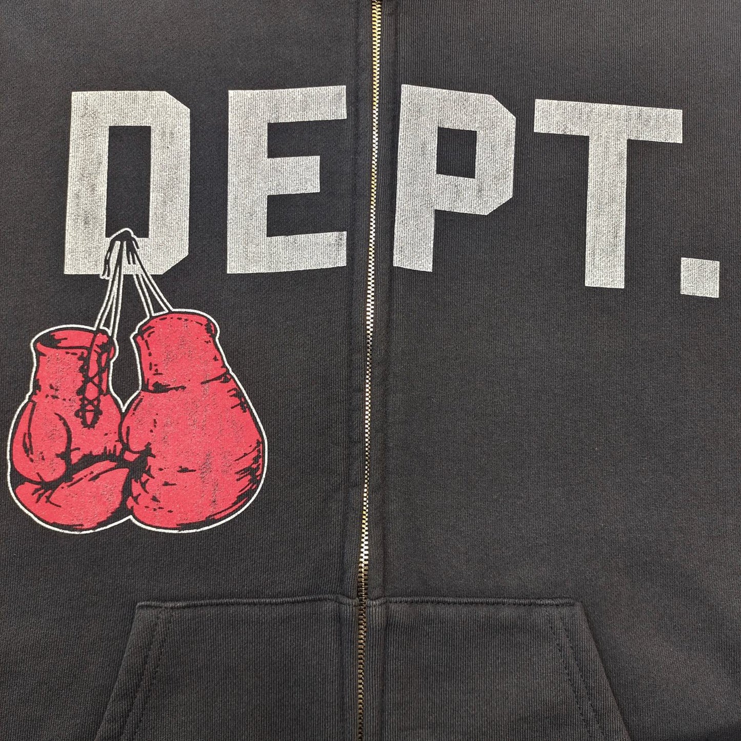 GALLERY DEPT. BOXING MERCH ZIP HOODIE
