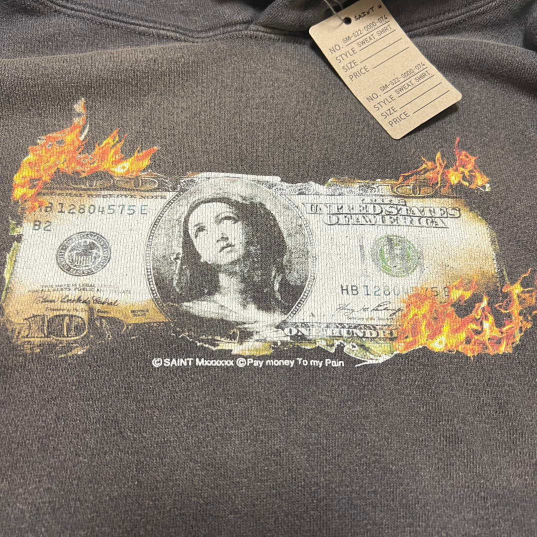 Saint Michael Pay money to my pain hoodie