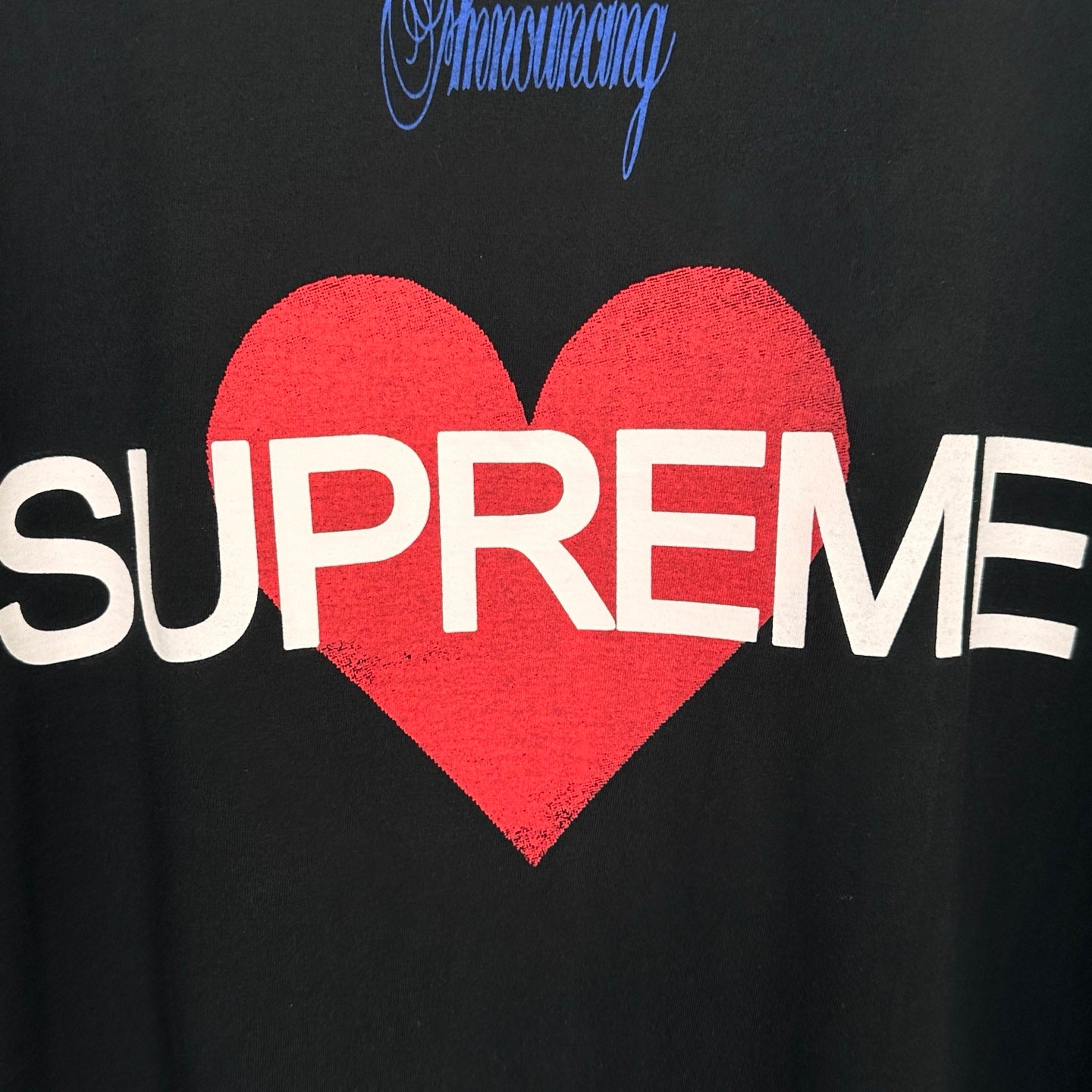 SUP Announcing Tee 'Black'