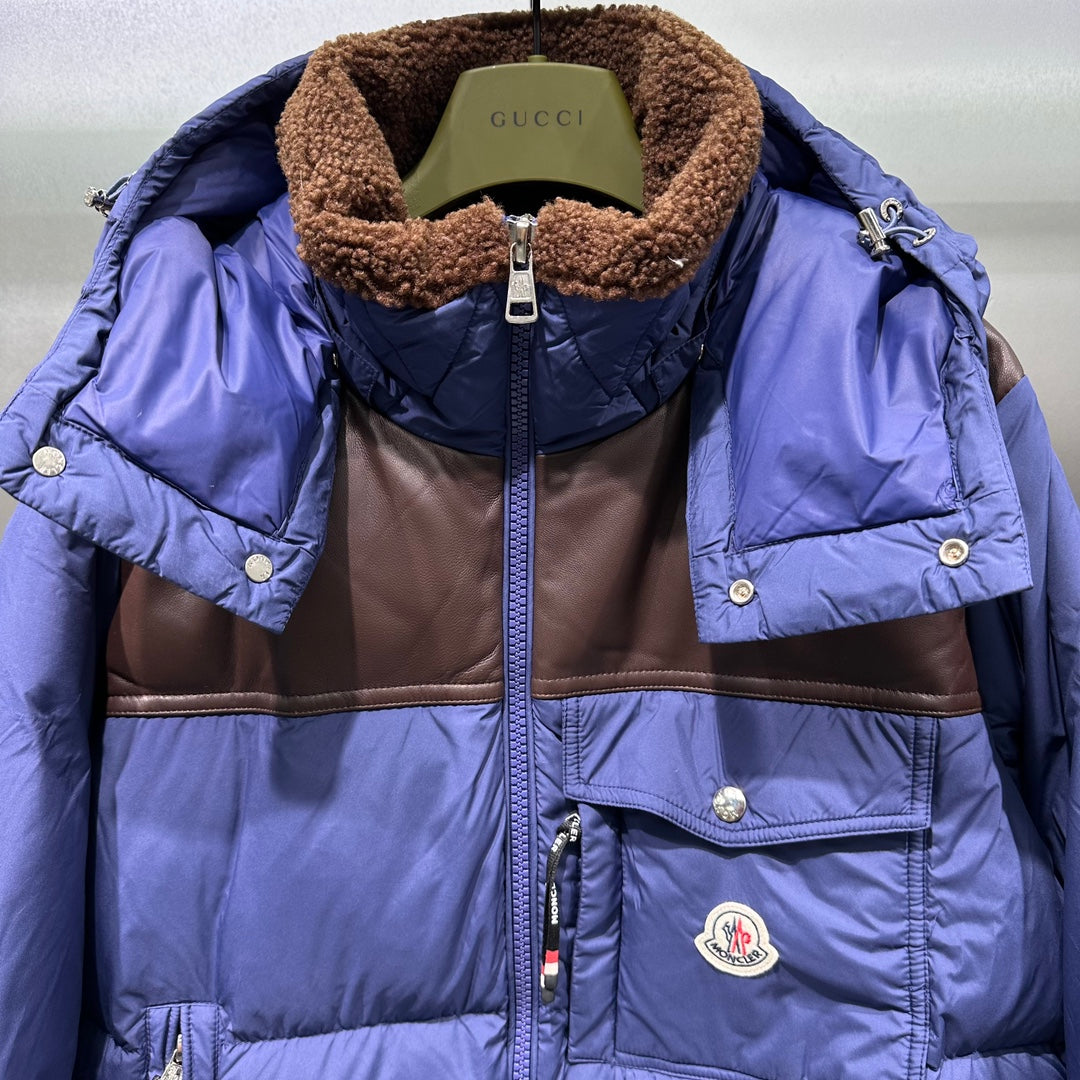 Moncler hooded down puff jacket