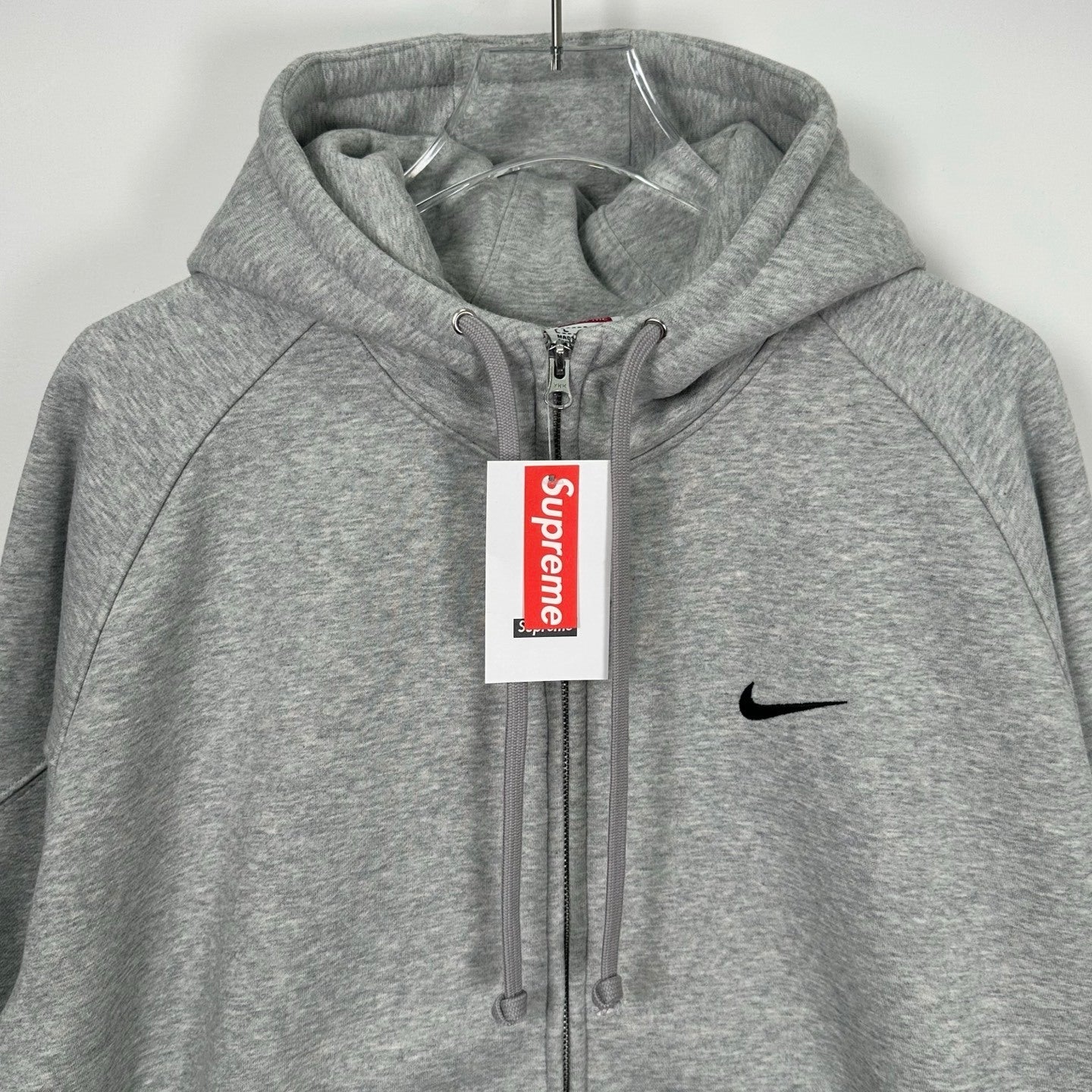 SUP x Nike Zip Up Hooded Sweatshirt