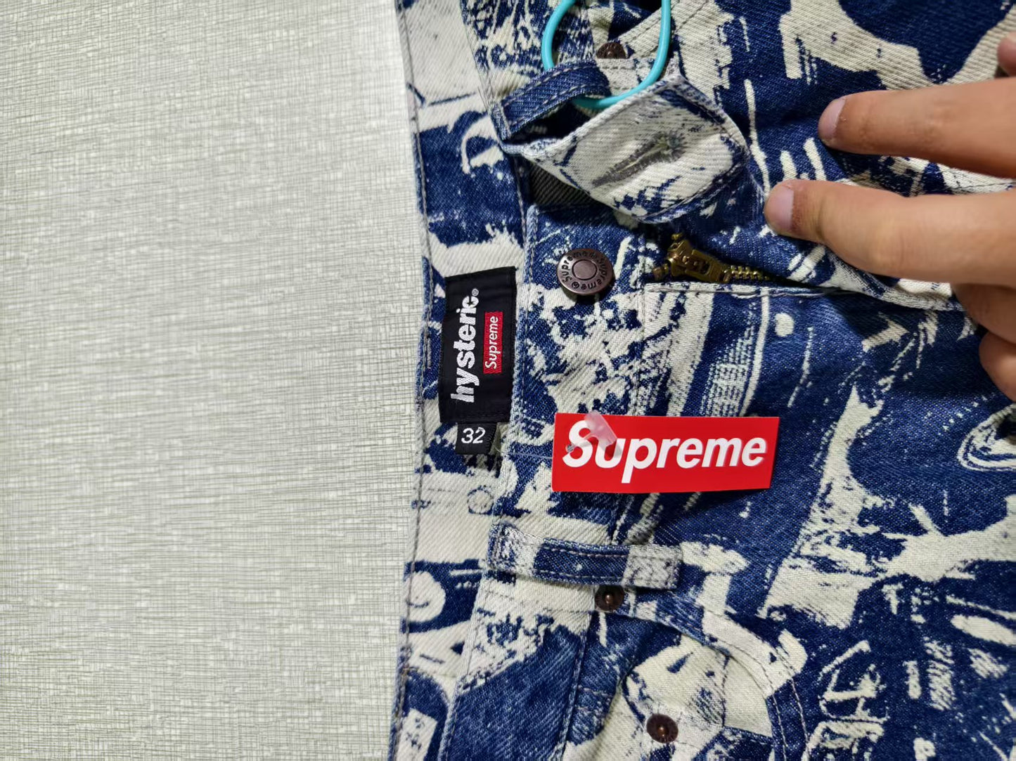 SUP Hysteric Glamour Cars Baggy Denim Jeans