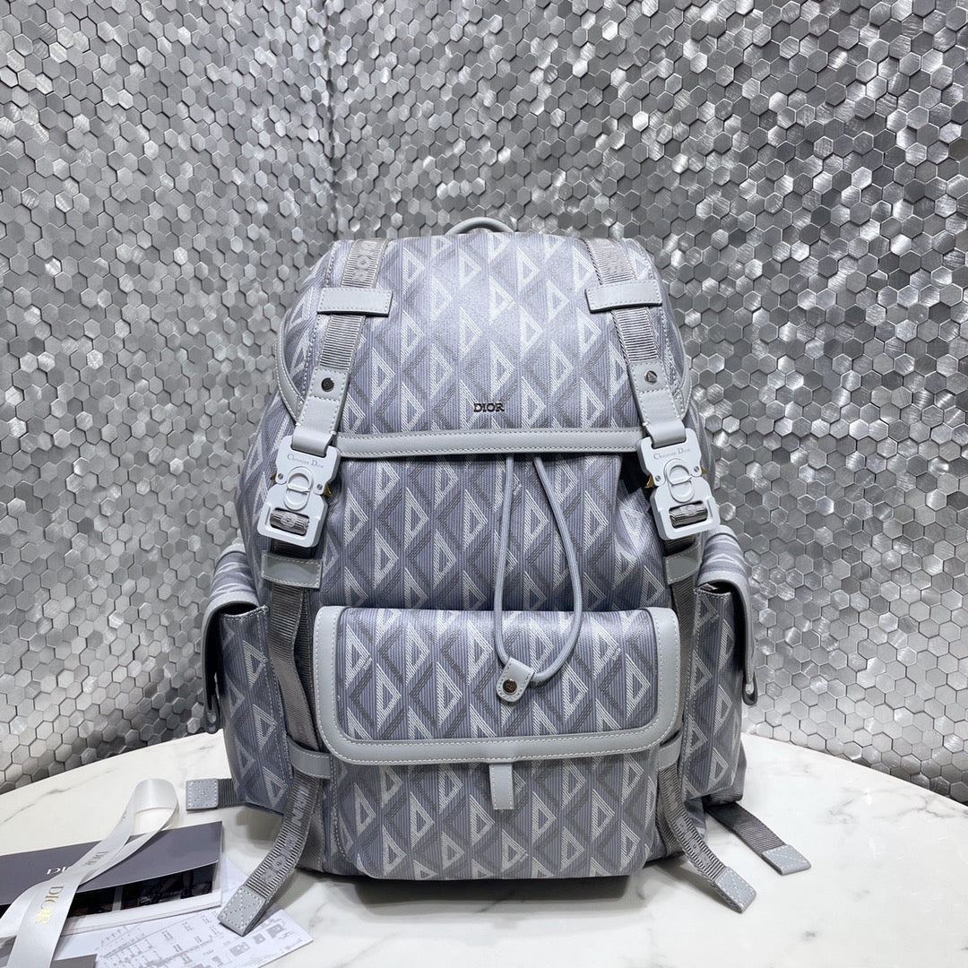 DIOR HIT THE ROAD LARGE BACKPACK CD Diamond Canvas