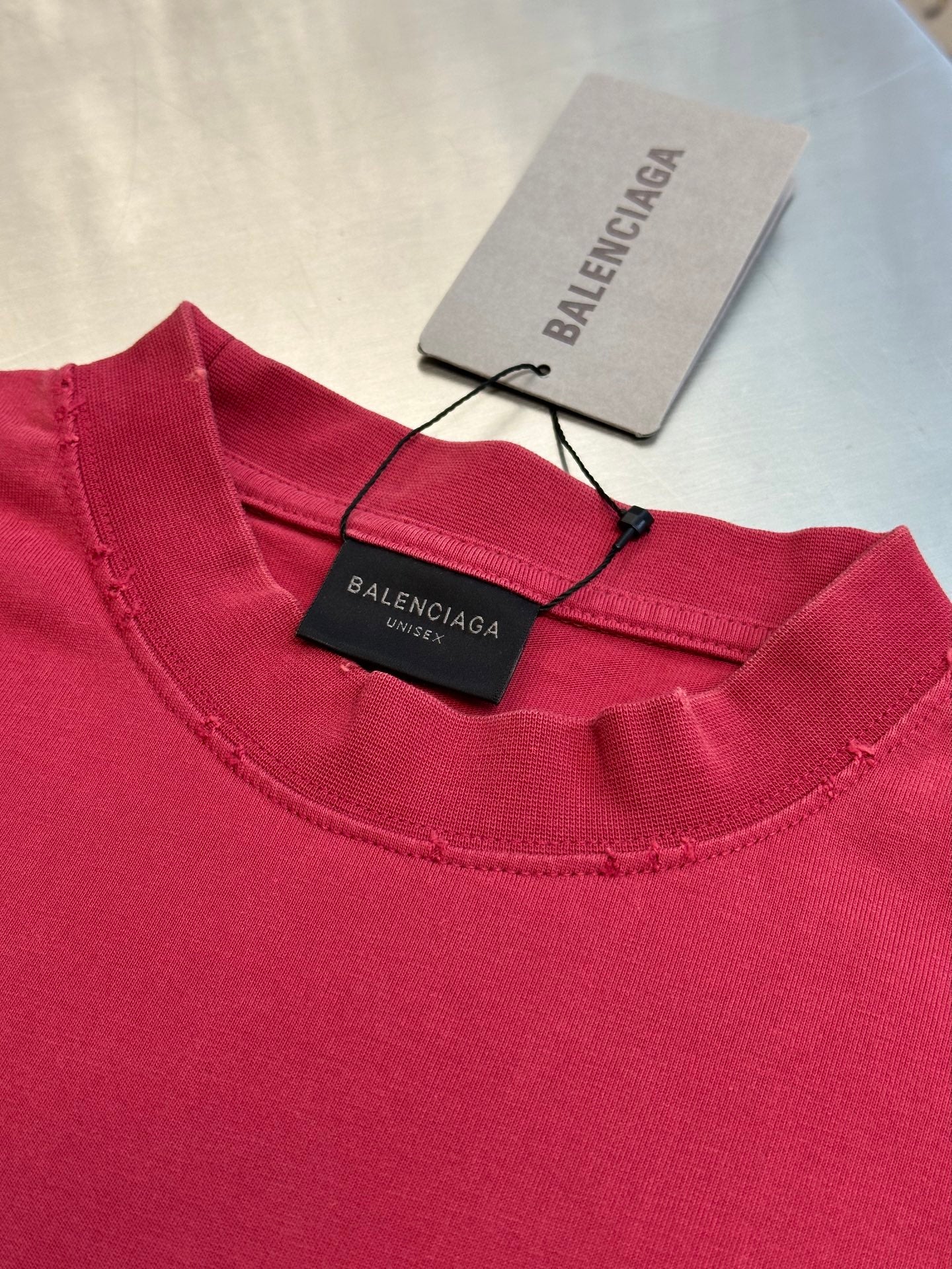 BB Tape Type T-shirt Medium Fit in Rasberry