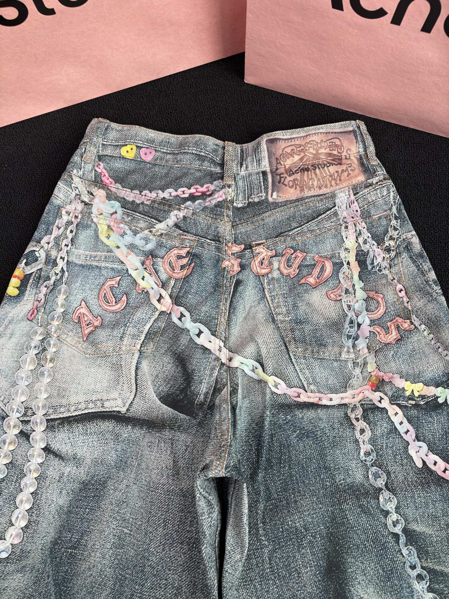 Acne Studios 2025 Trompe l'oeil Shorts
