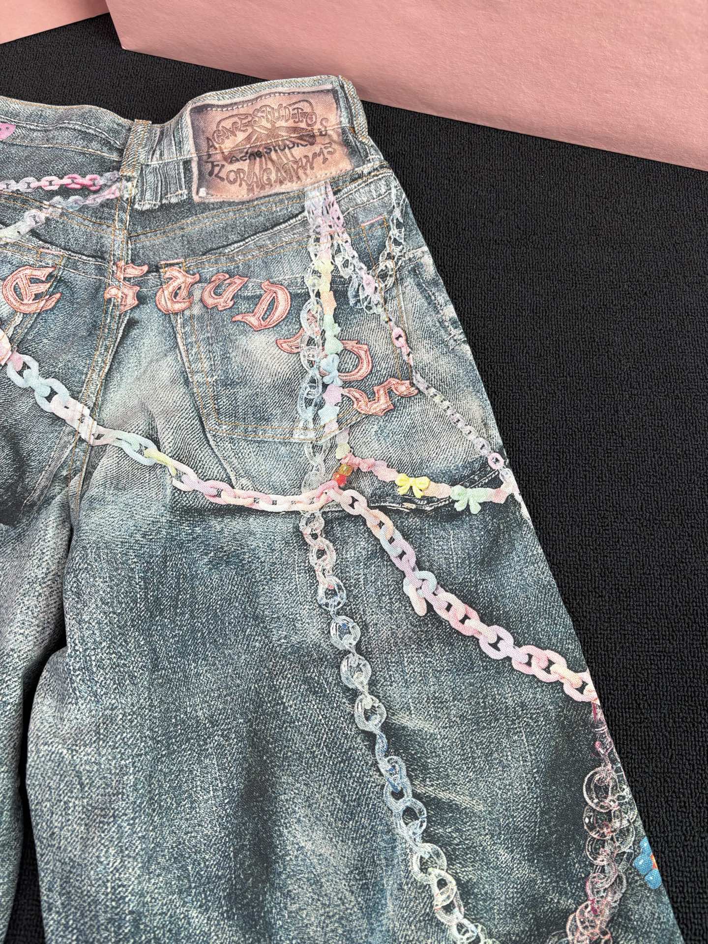 Acne Studios 2025 Trompe l'oeil Shorts