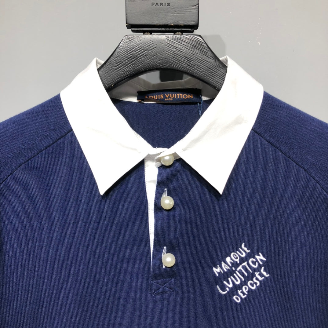 Louis Vuitton ‘Marque L.Vuitton déposée’ signature polo