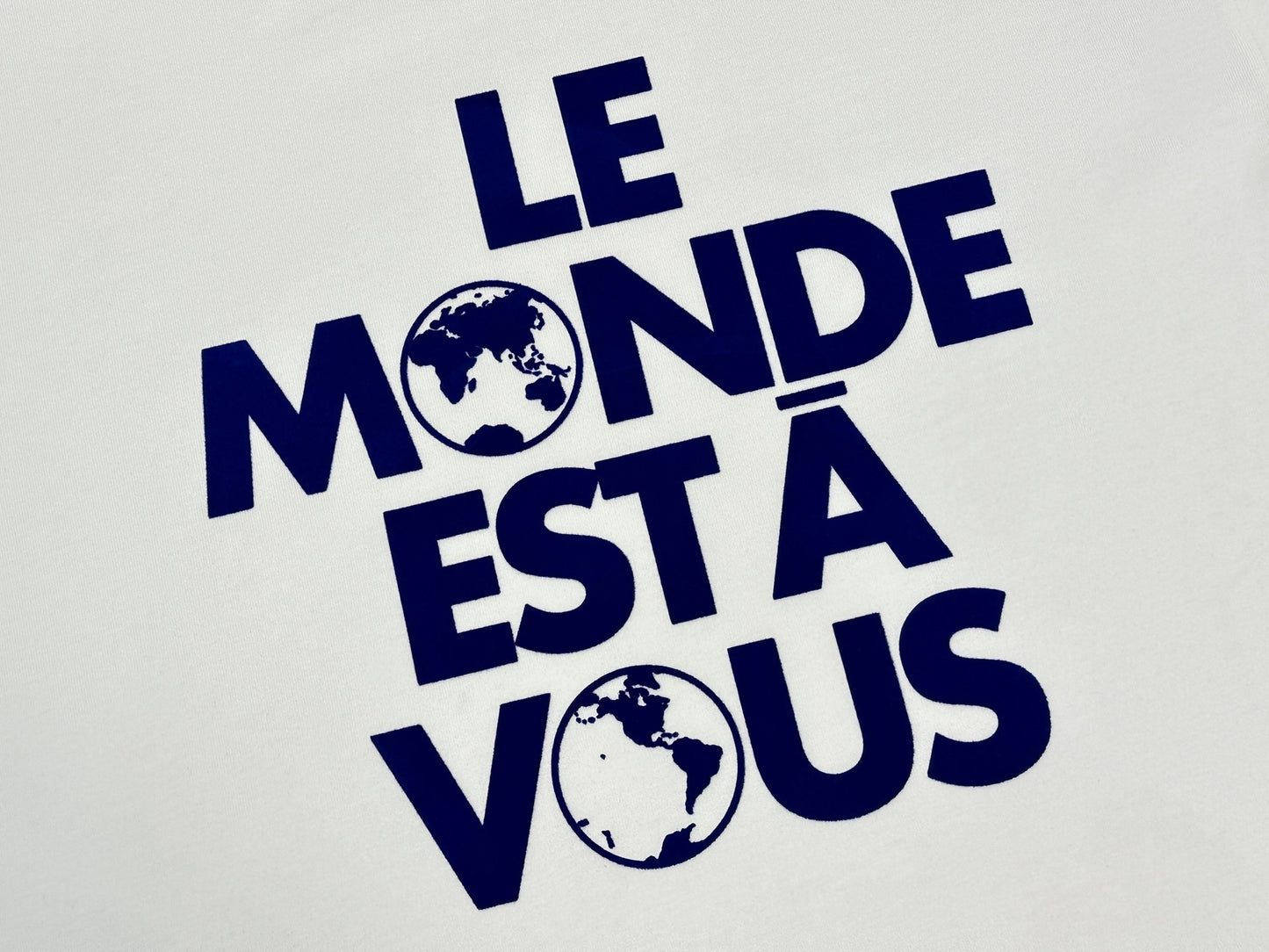 LV 'Le Monde Est À Vous' SS25 T-shirt