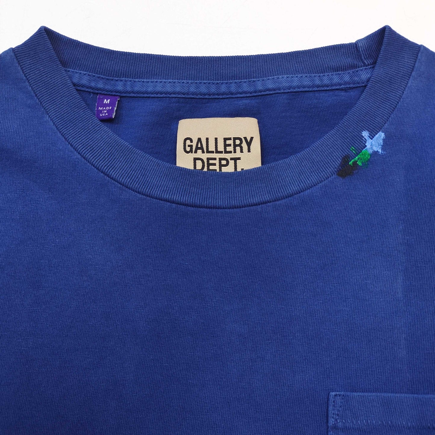 Gallery Dept. VINTAGE LOGO PAINTED TEE NAVY