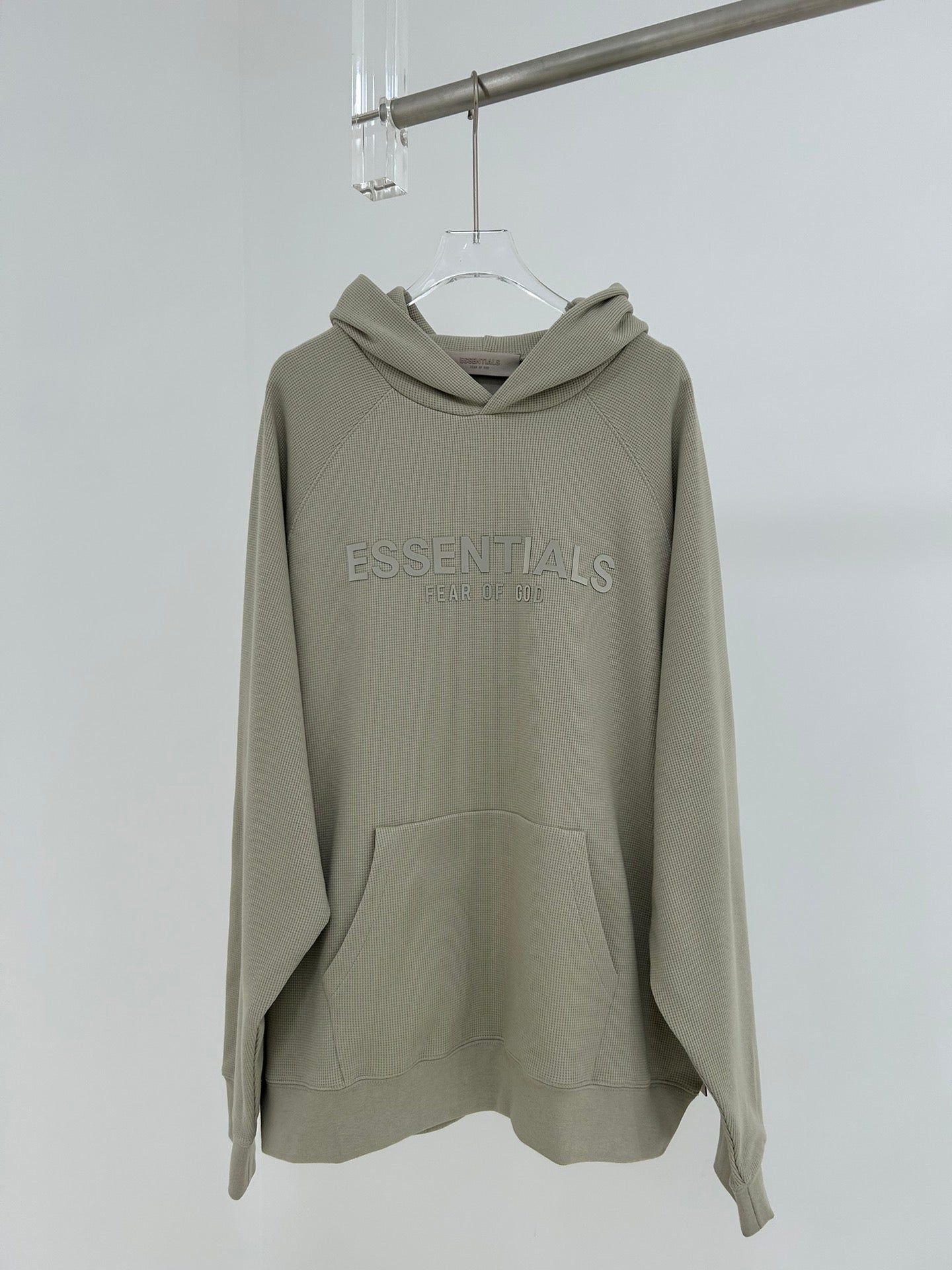 Fear of God Essentials Waffle Raglan Hoodie
