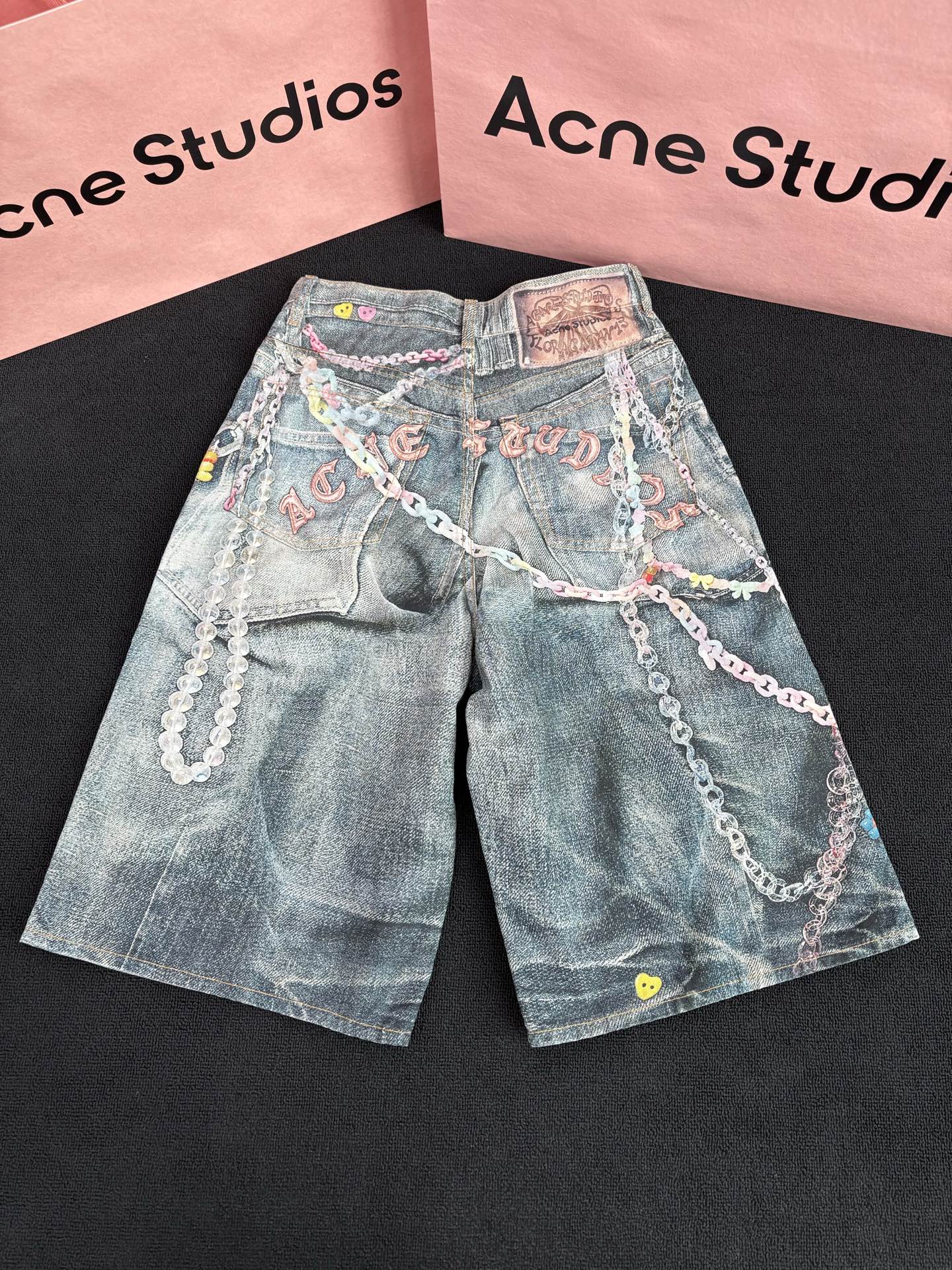 Acne Studios 2025 Trompe l'oeil Shorts