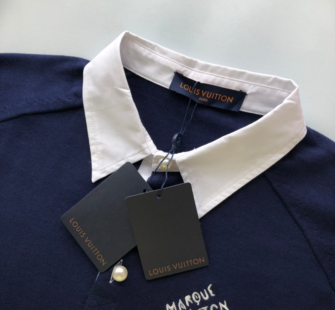 Louis Vuitton ‘Marque L.Vuitton déposée’ signature polo