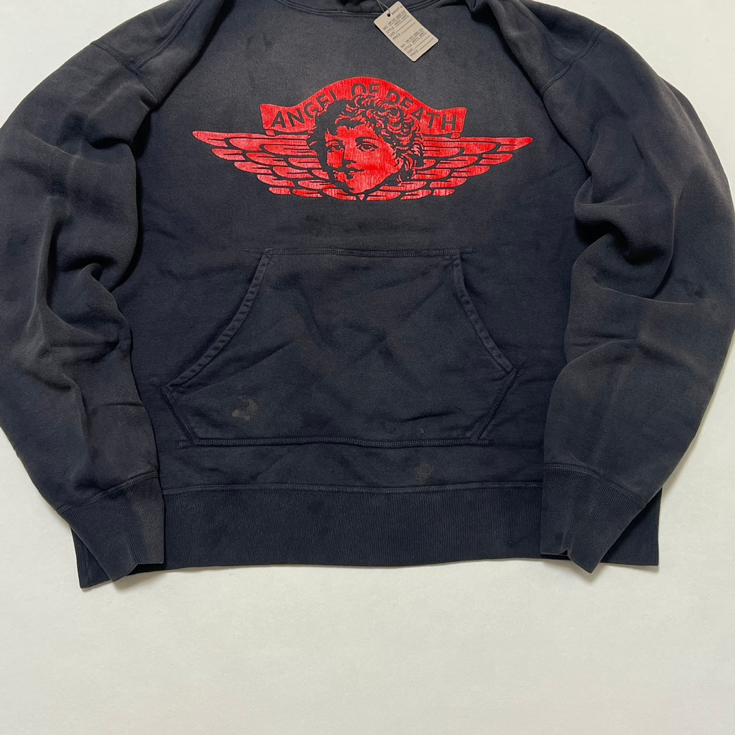 Saint Michael Angel Hoodie 'Black'