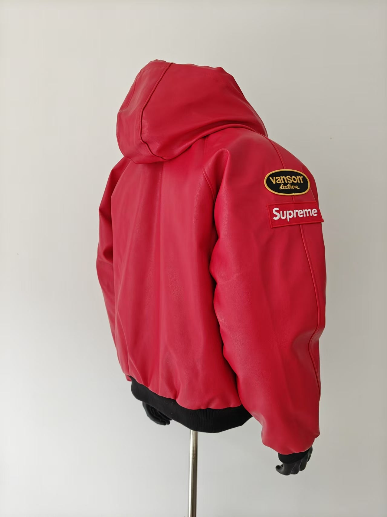 SUP x Vanson Leathers Hooded Work Jacket