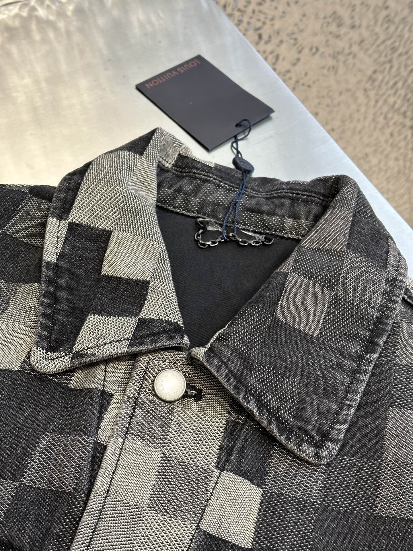 LV Damoflage Classic Denim Jacket 1AHEBG