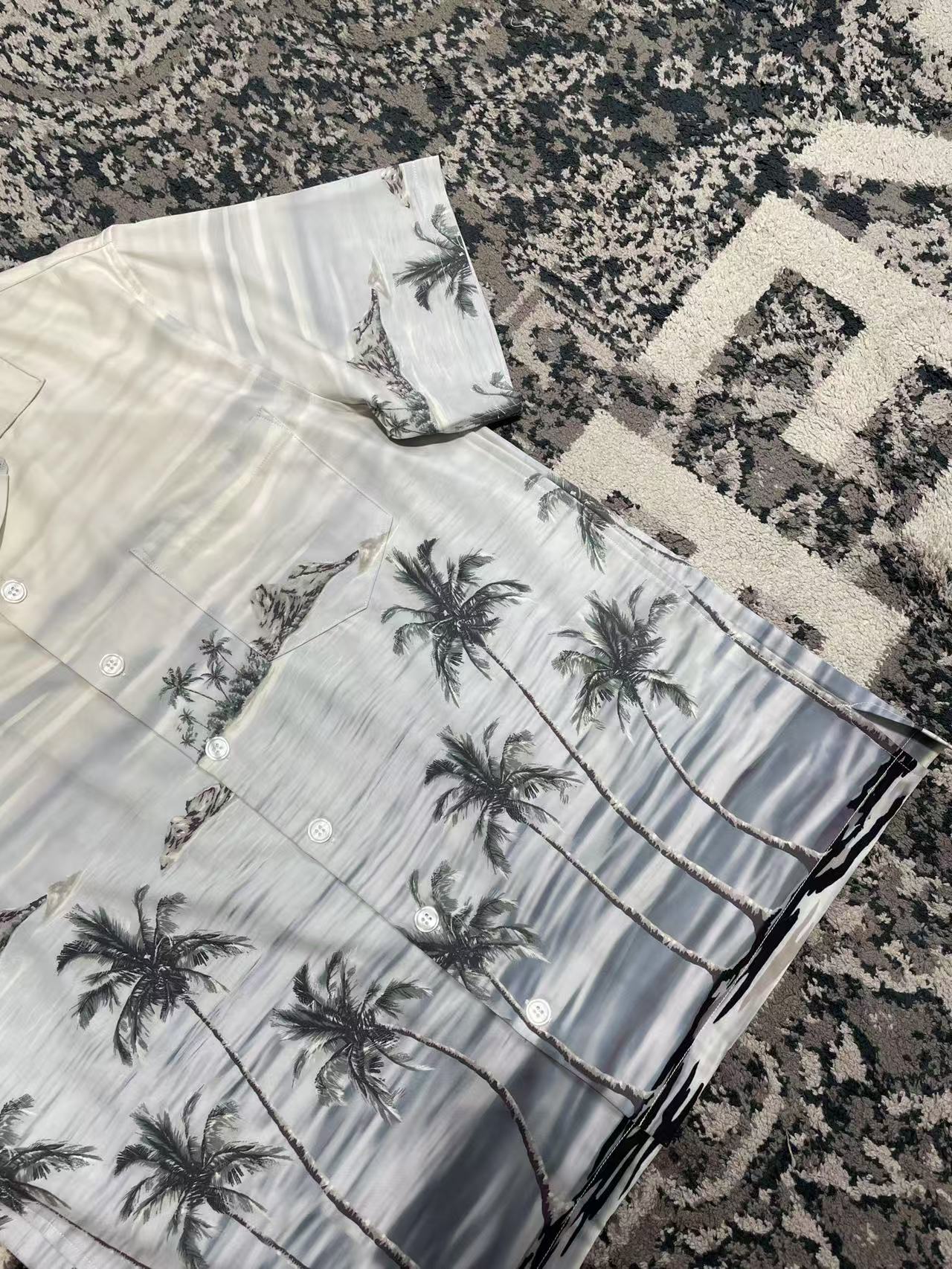 Celine Hawaiian print shirt