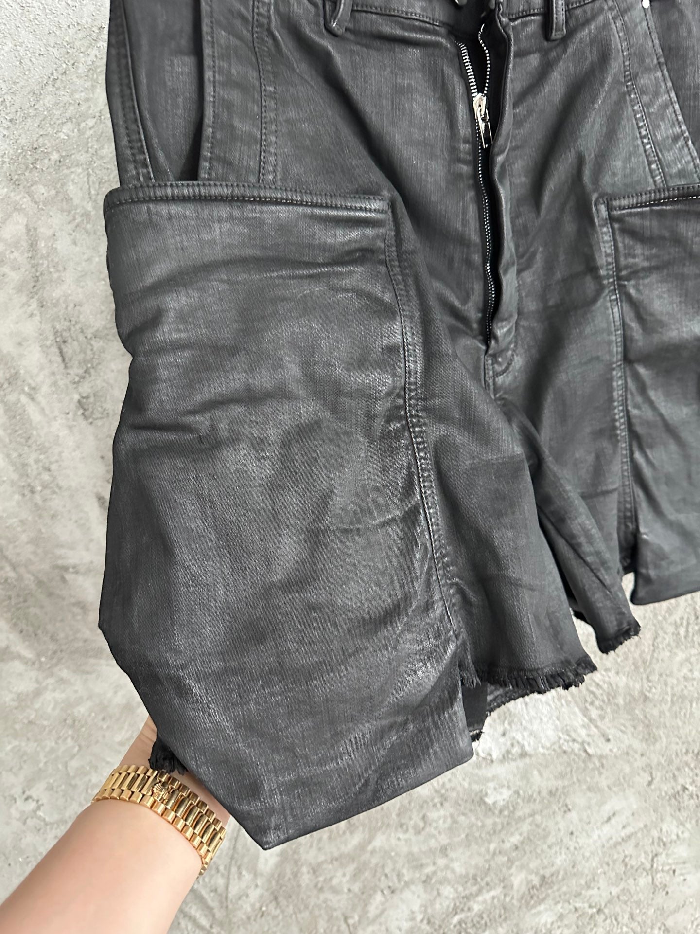 Rick Owens cargo shorts