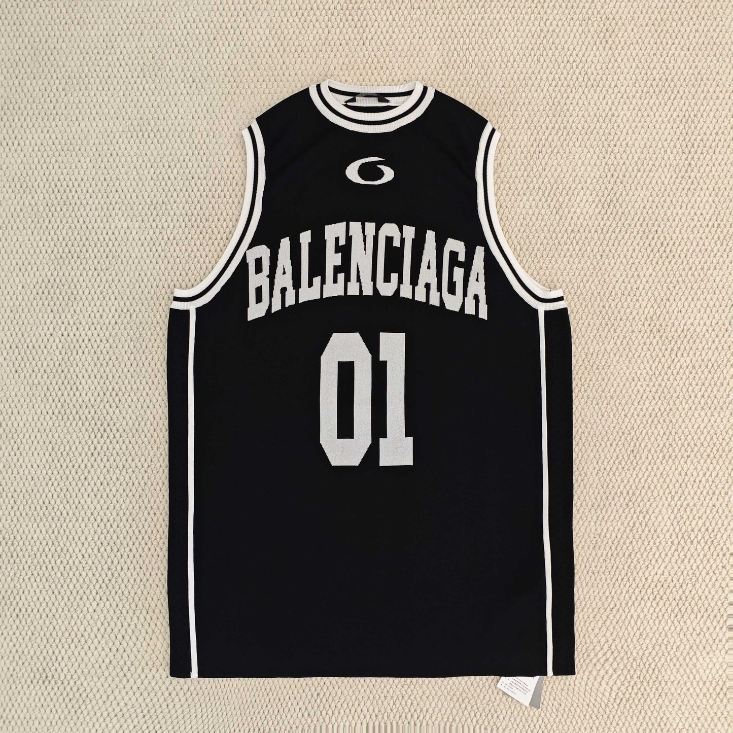 BB Men's Basketball Series - Tank Top in Black/white