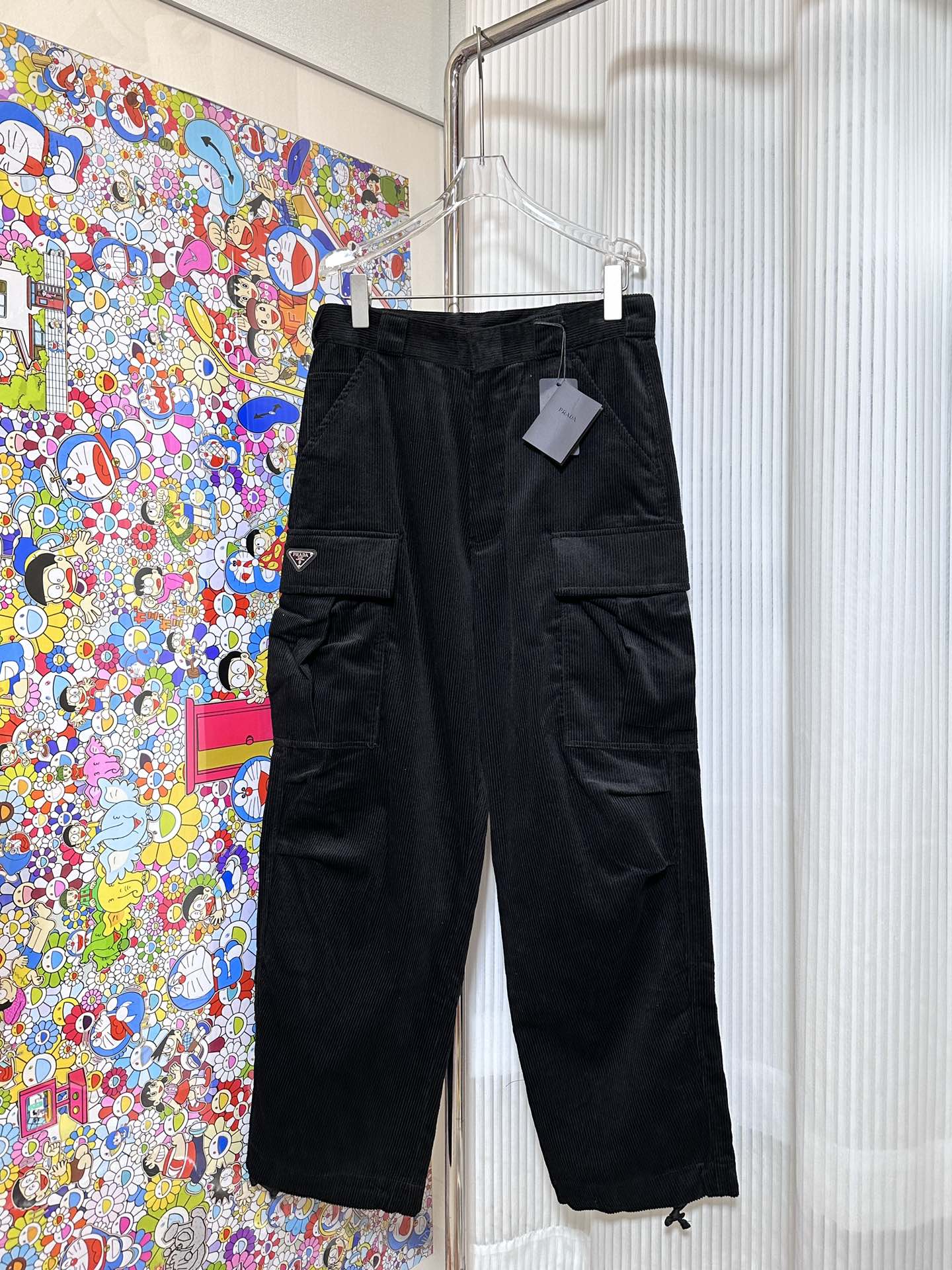Prada Corduroy Cargo Trousers
