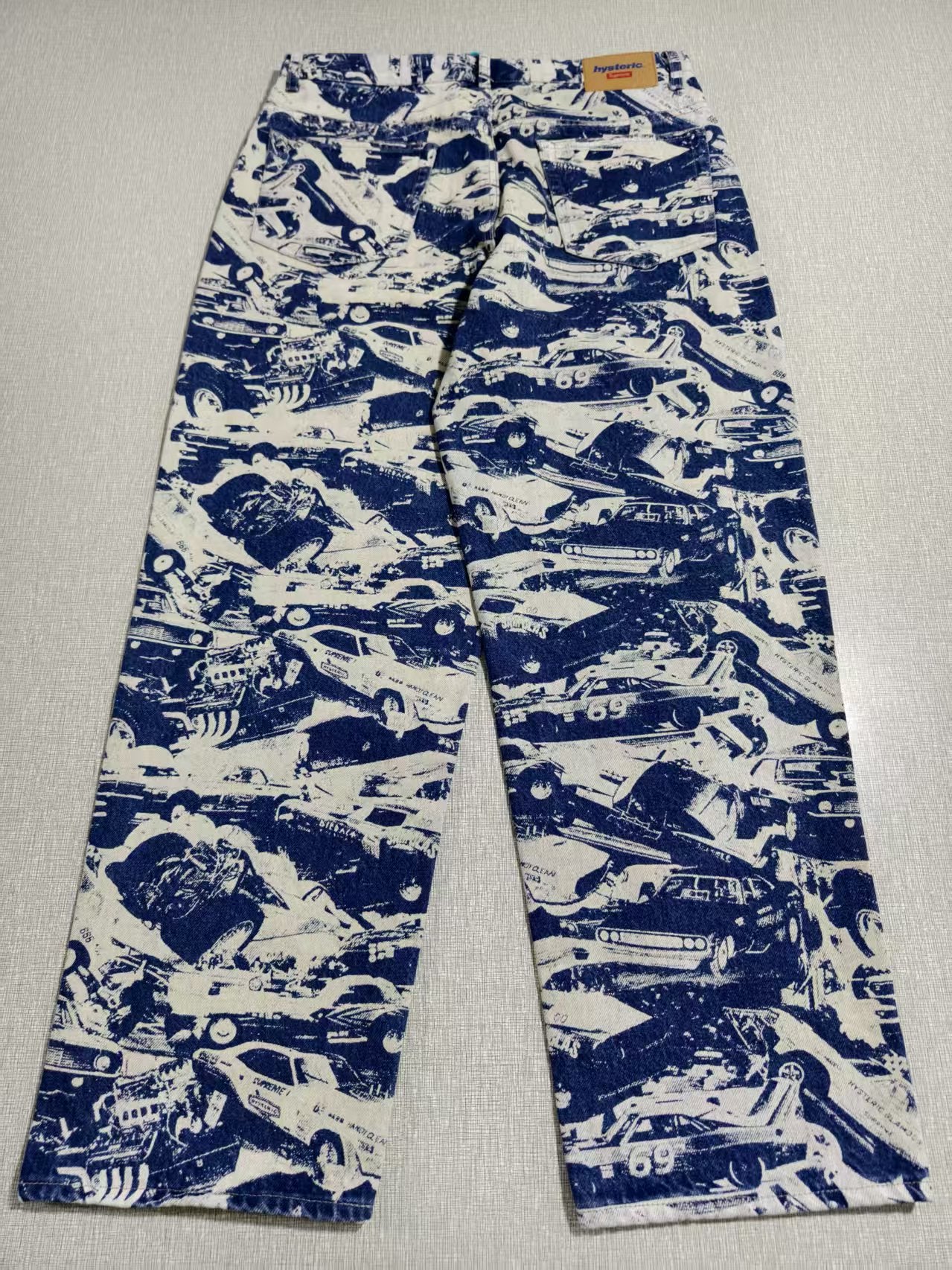 SUP Hysteric Glamour Cars Baggy Denim Jeans