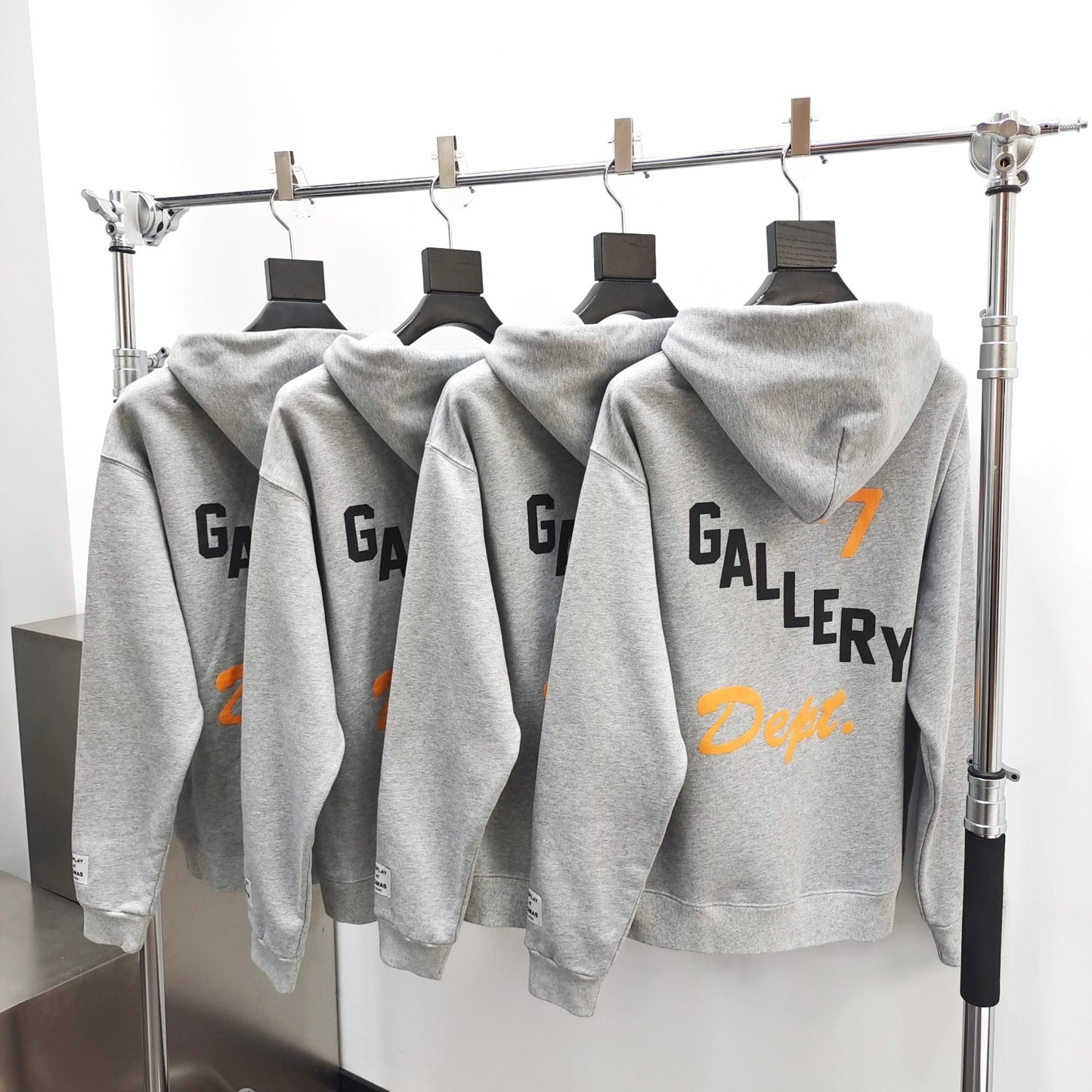 GALLERY DEPT. BOXING MERCH ZIP HOODIE Grey