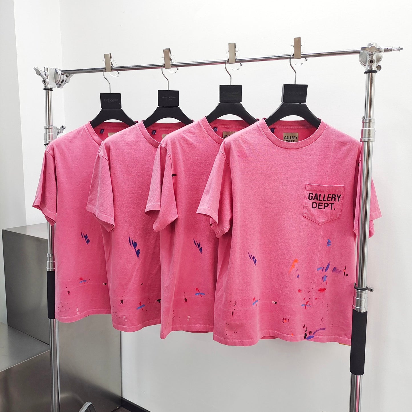 Gallery Dept. VINTAGE LOGO PAINTED TEE PINK