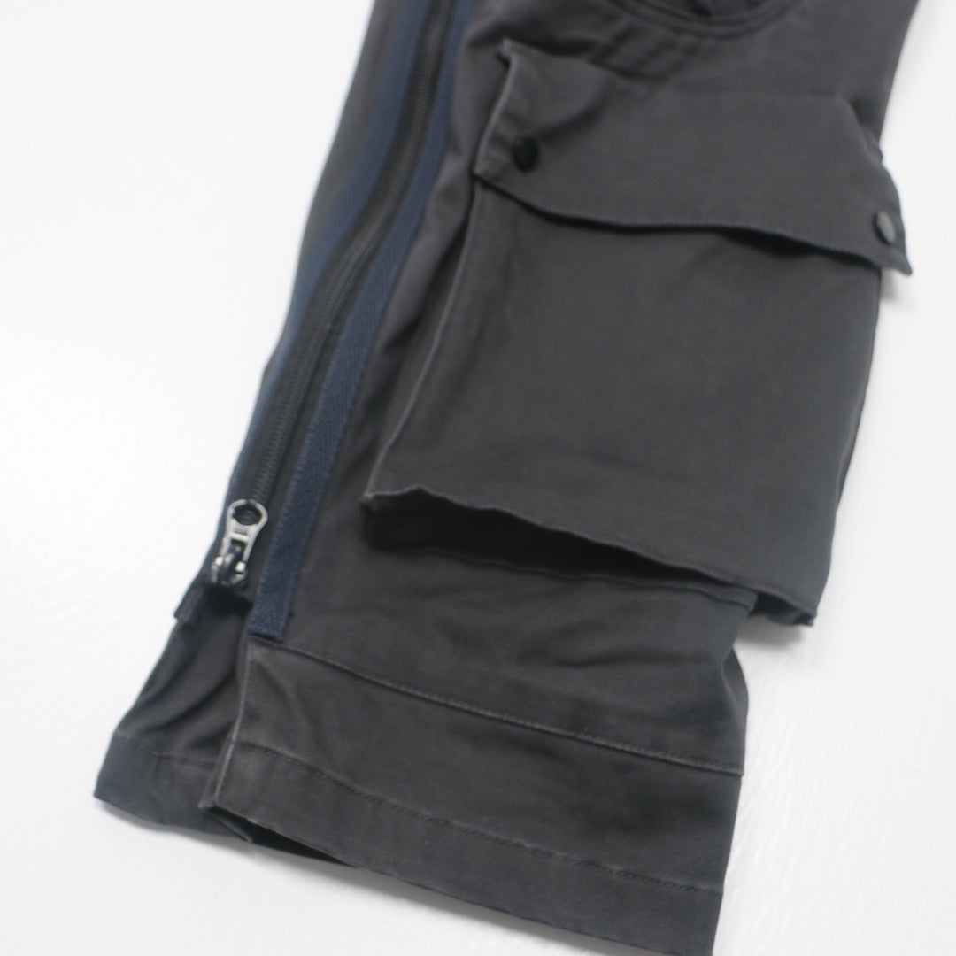 Stone Island Logo Patch Cargo Pants 'Black'