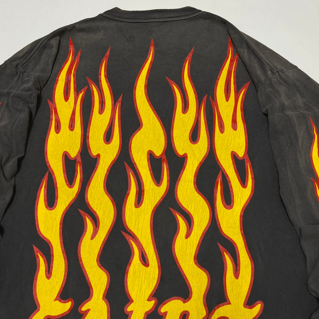 SAINT Michael x Cactus Plant Flea Market SOUL ON FIRE L/S