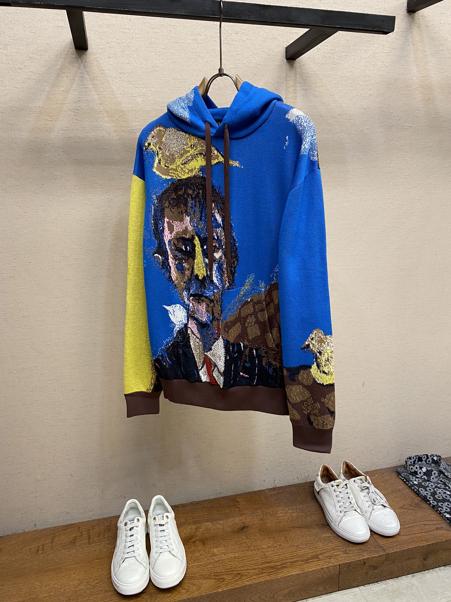 Louis Vuitton Jacquard Cotton Hoodie