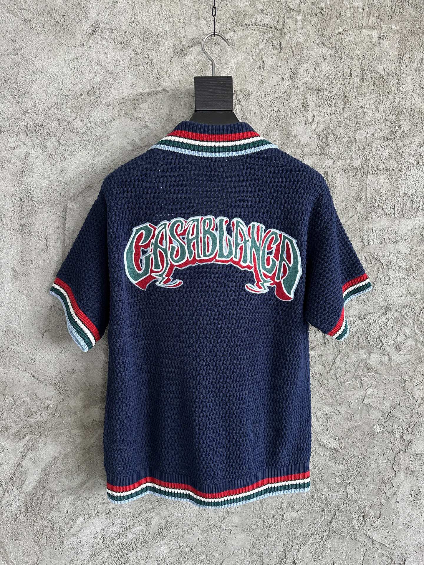 Casablanca Sporty Crochet Shirt