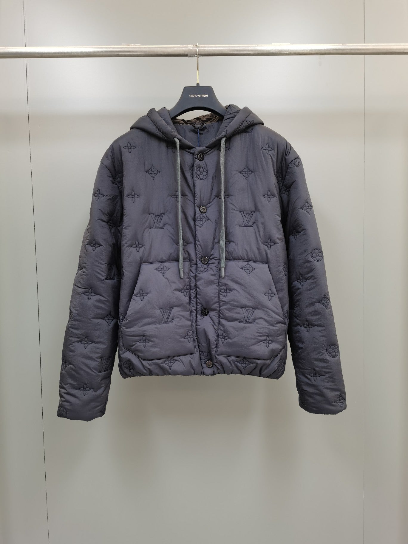 Louis Vuitton Monogram Quilted Hooded Blouson