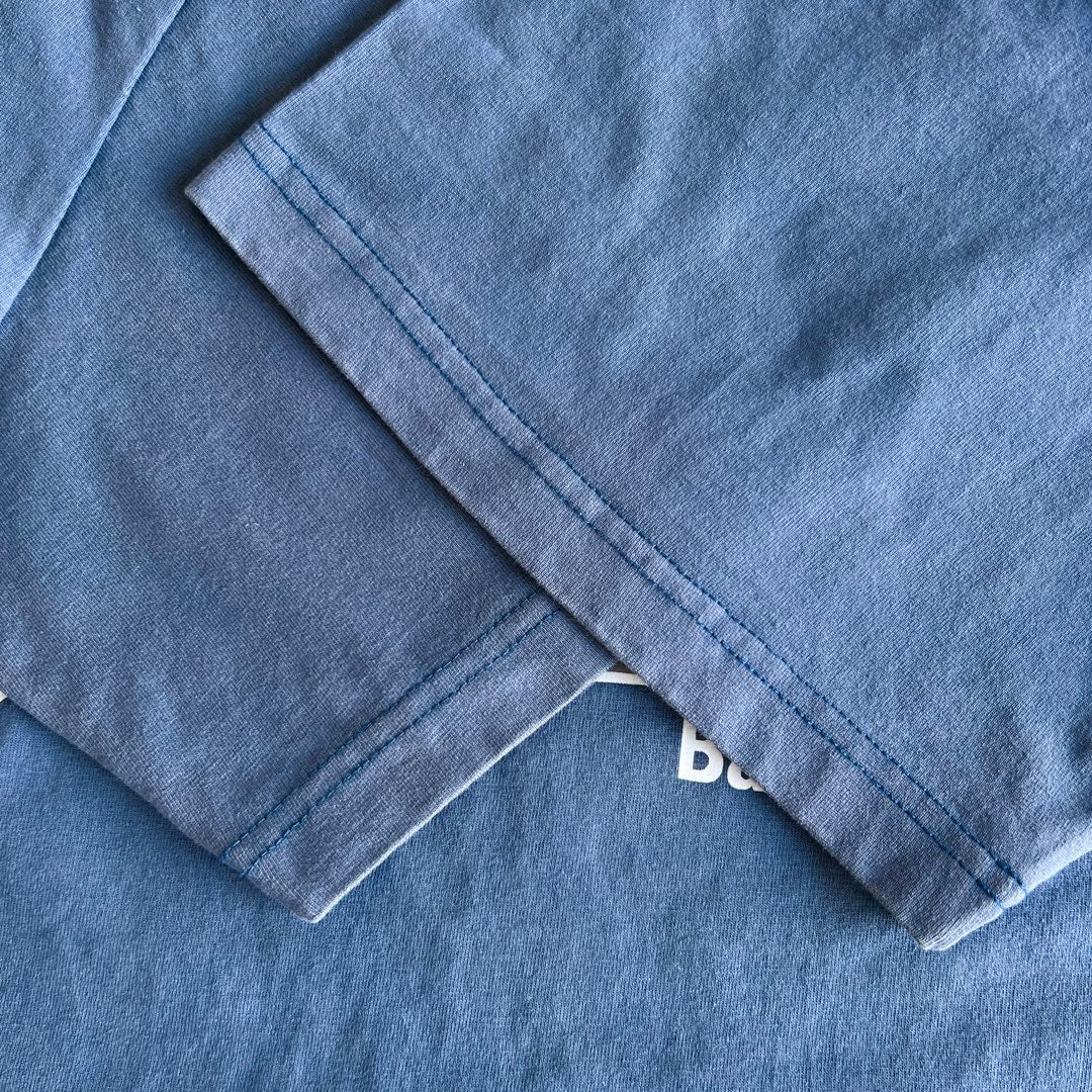 BB ENJOY PARIS T-SHIRT OVERSIZED IN FADED BLUE