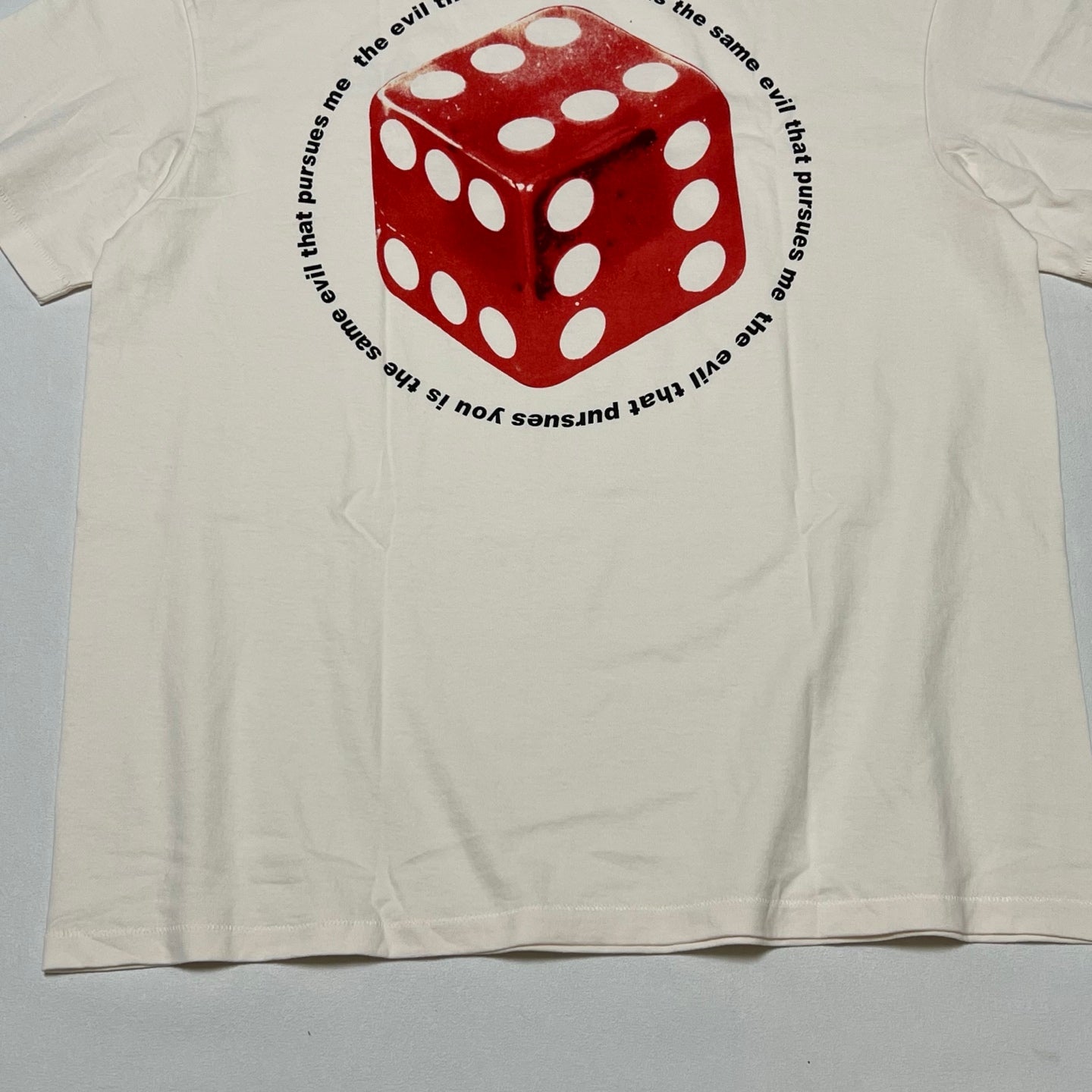 Saint Michael Dice Tee 'White'