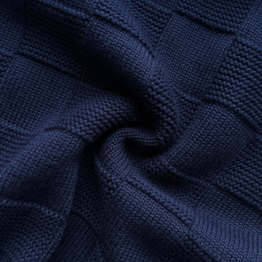 LV Damier wool sweatshirt navy