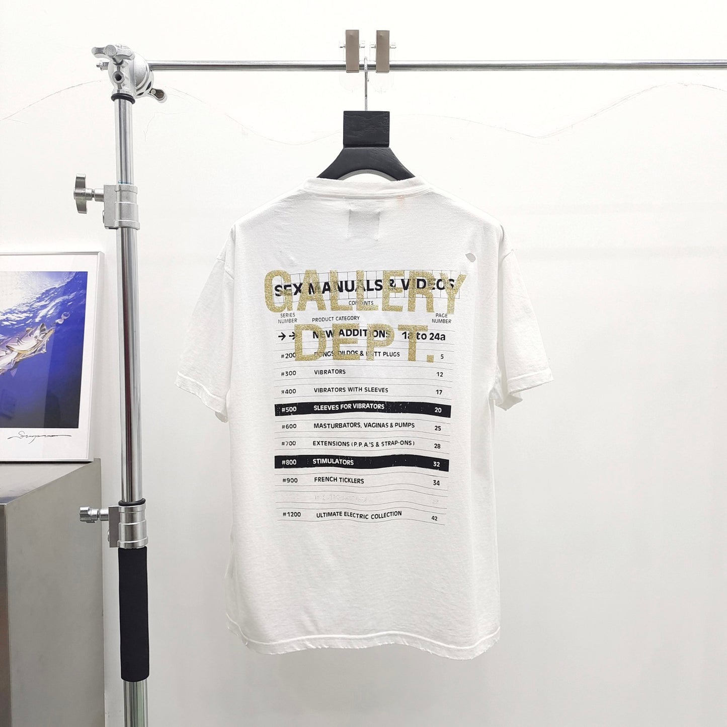 Gallery Dept. Doc Johnson Sexual Positions T-shirt