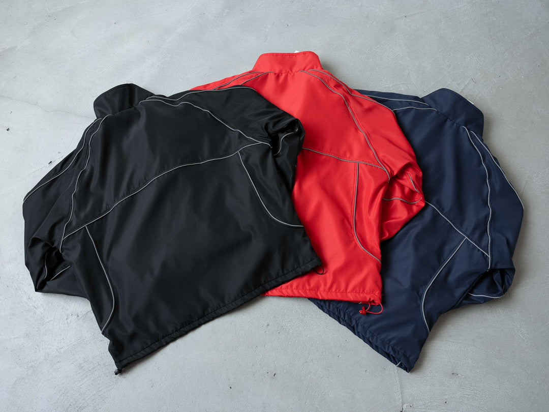 SUP Reflective Piping Pullover Jacket