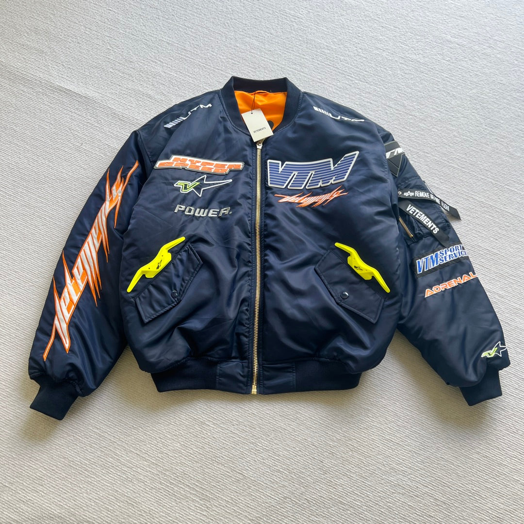 Vetements moto jacket