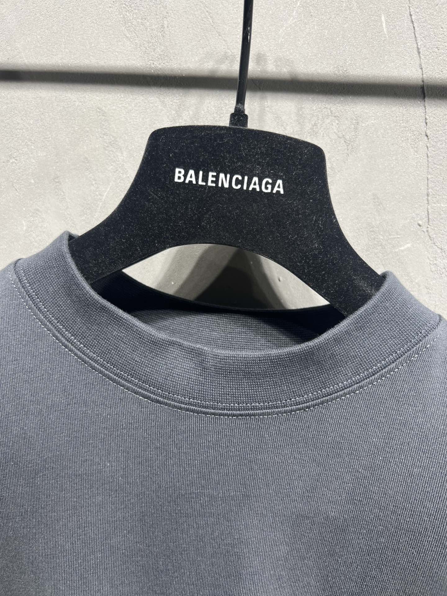 BALENCIAGA UNDER ARMOUR® T-SHIRT OVERSIZED FIT IN BLACK/WHITE
