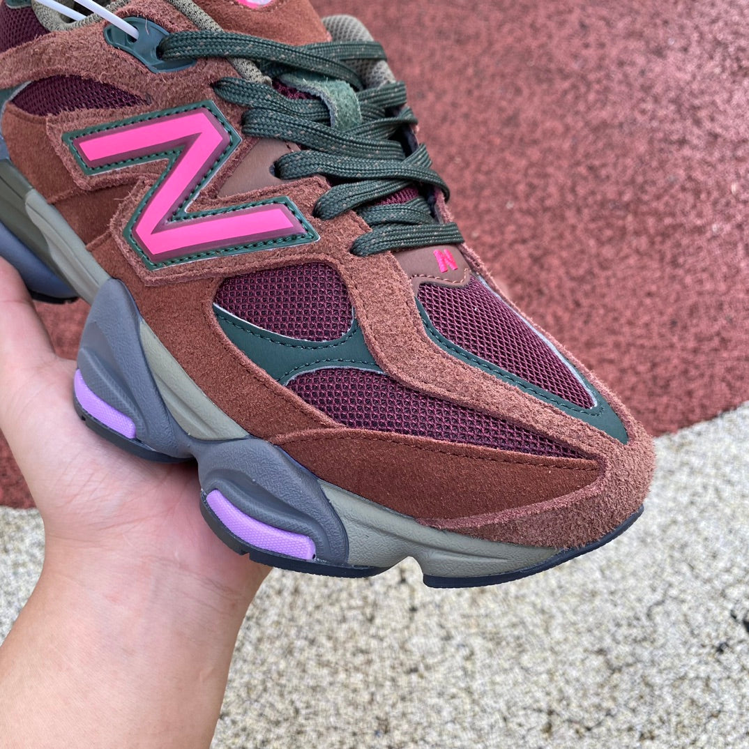 New Balance 9060 "Rich Oak / Burgundy"