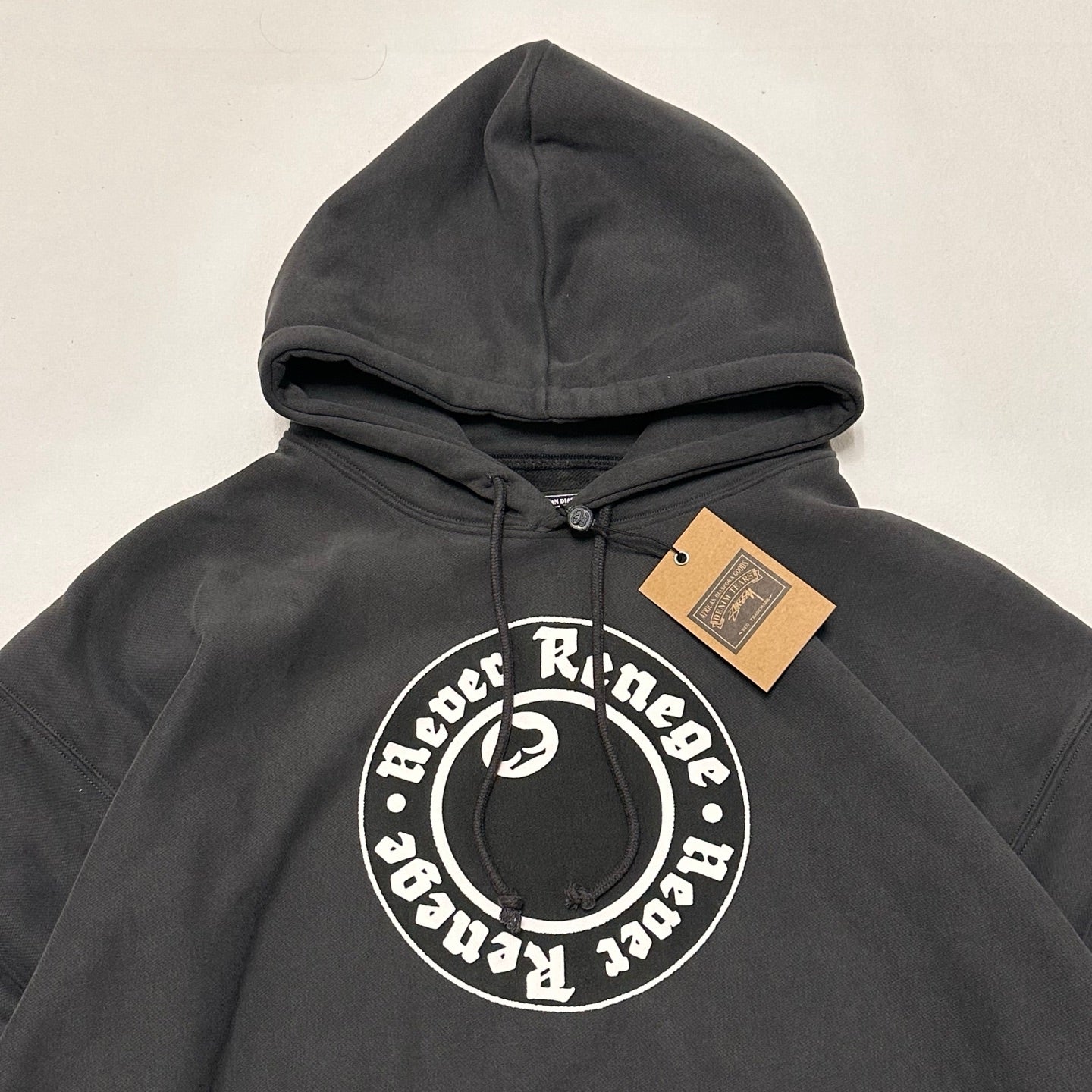 Stussy x Denim Tears Graphic Hoodie 'Black'