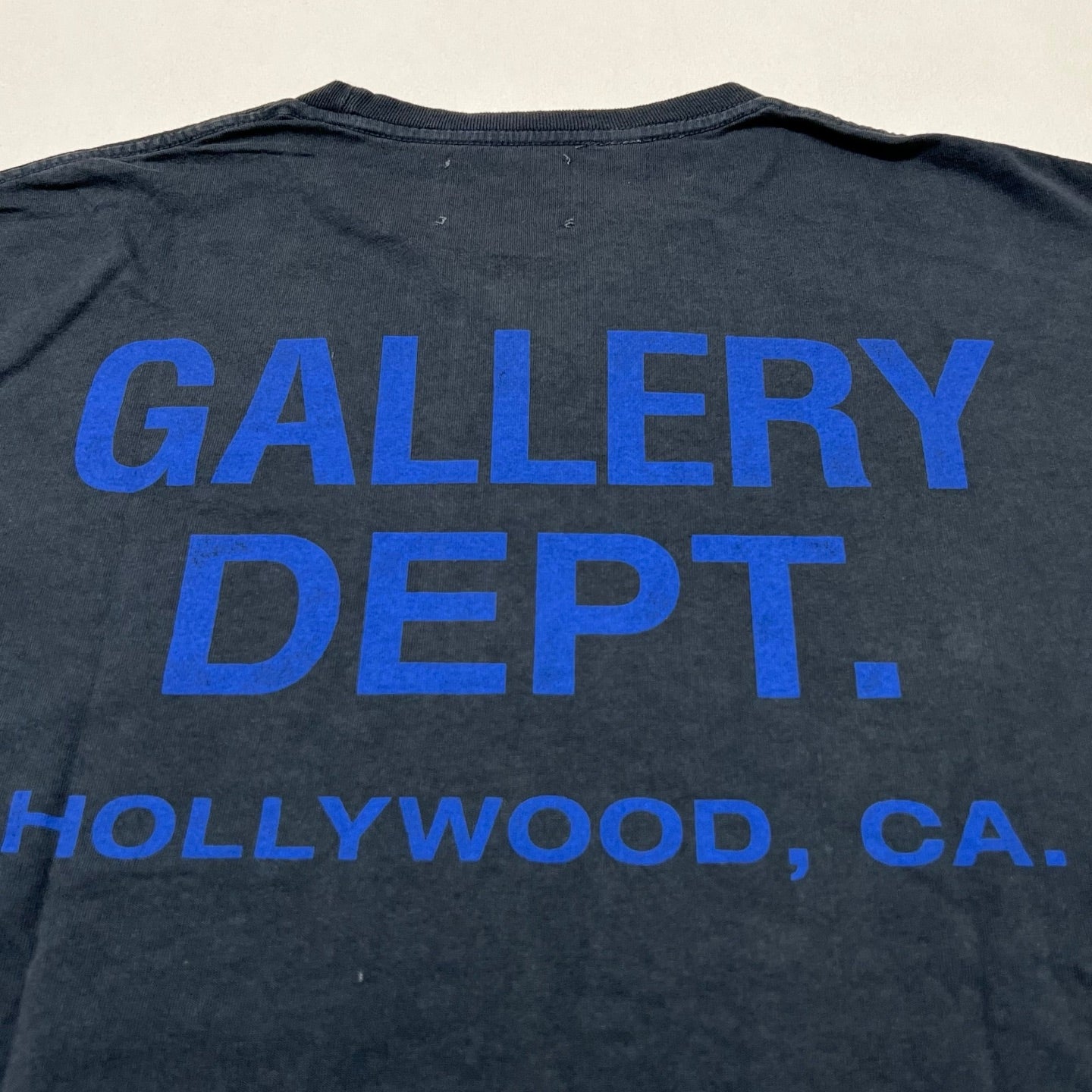 Gallery Dept. SOUVENIR TEE WASHED BLACK