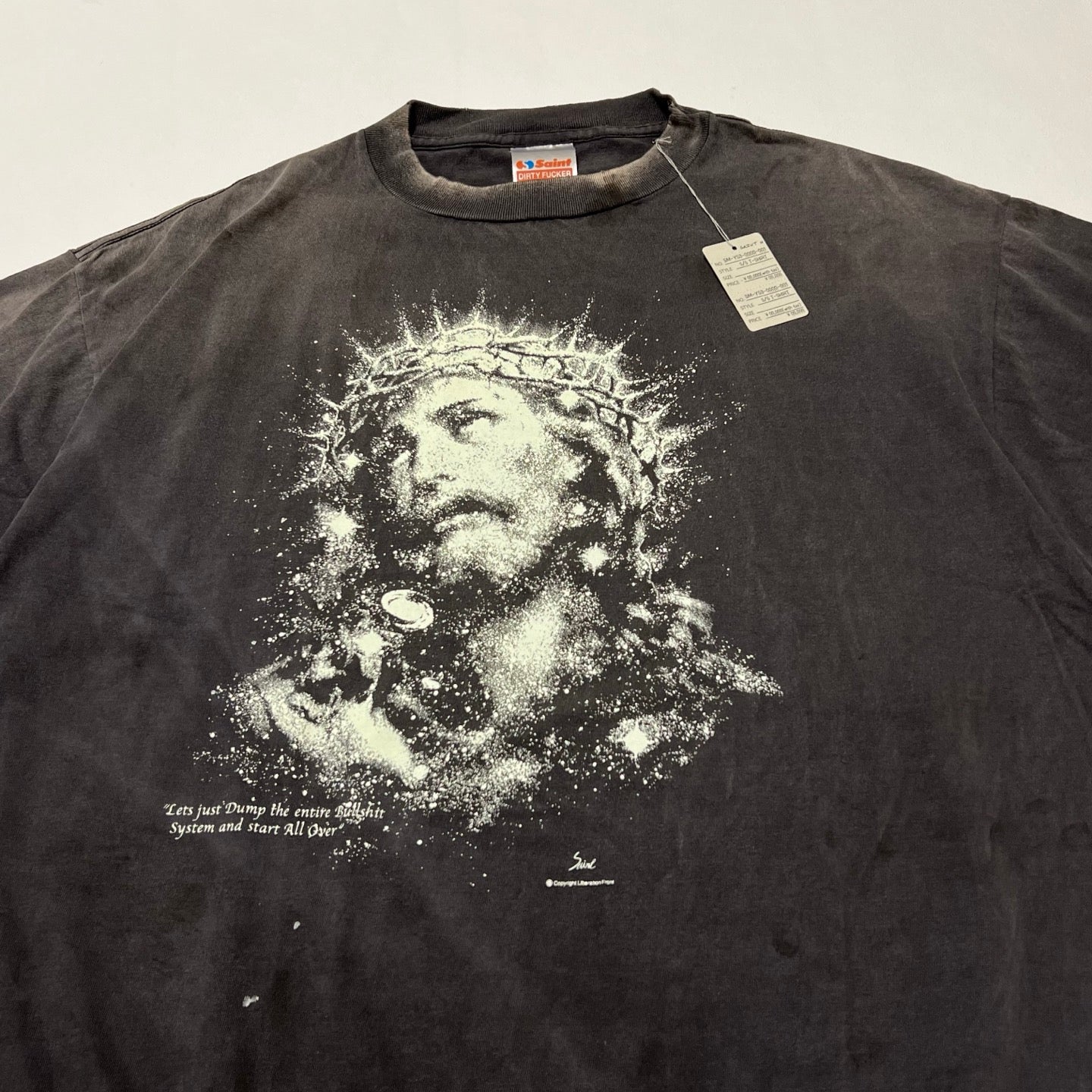 Saint Michael Saint Yourself Short-Sleeve Tee 'Black'