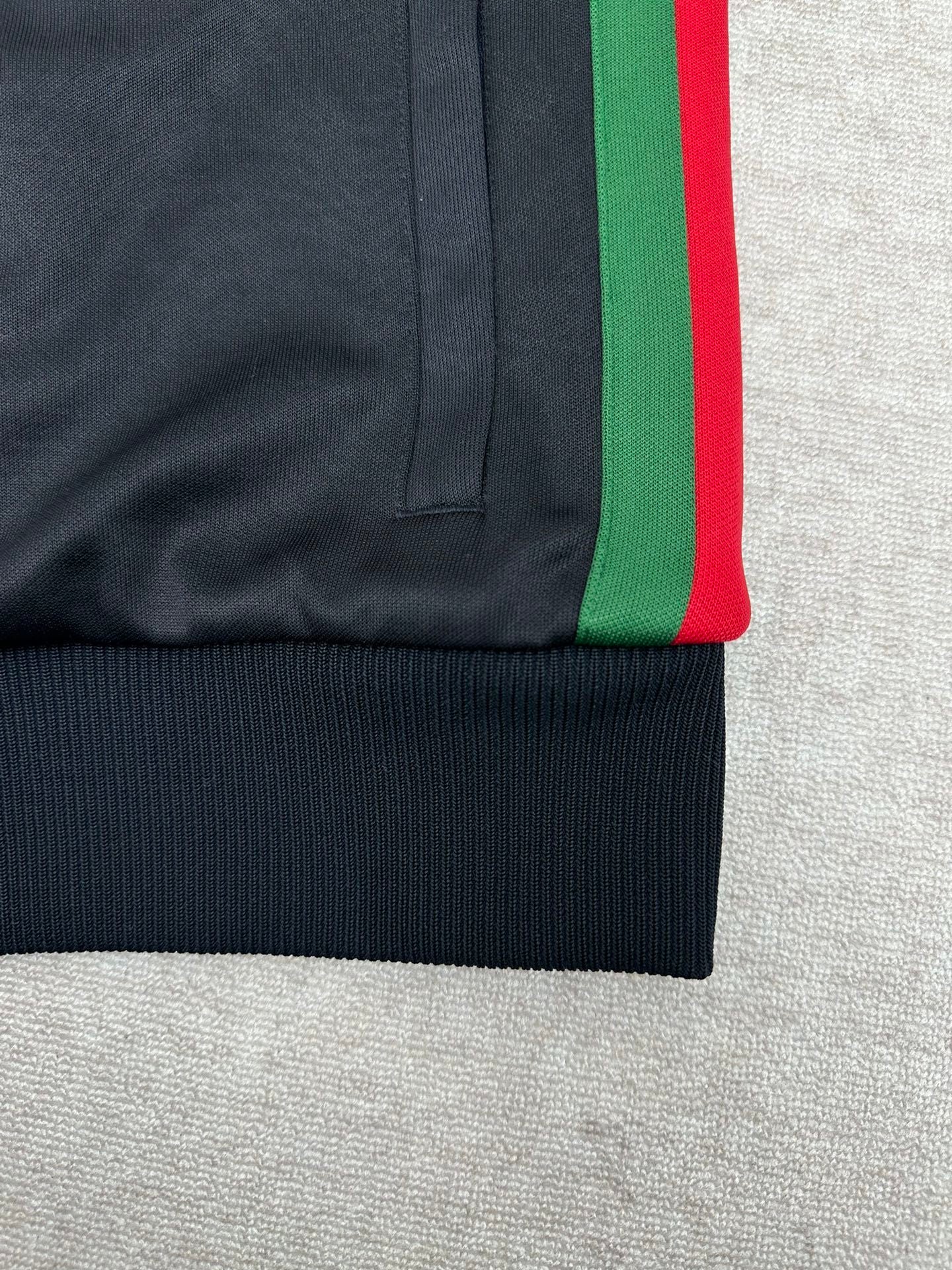 GG Technical jersey zip jacket with Web