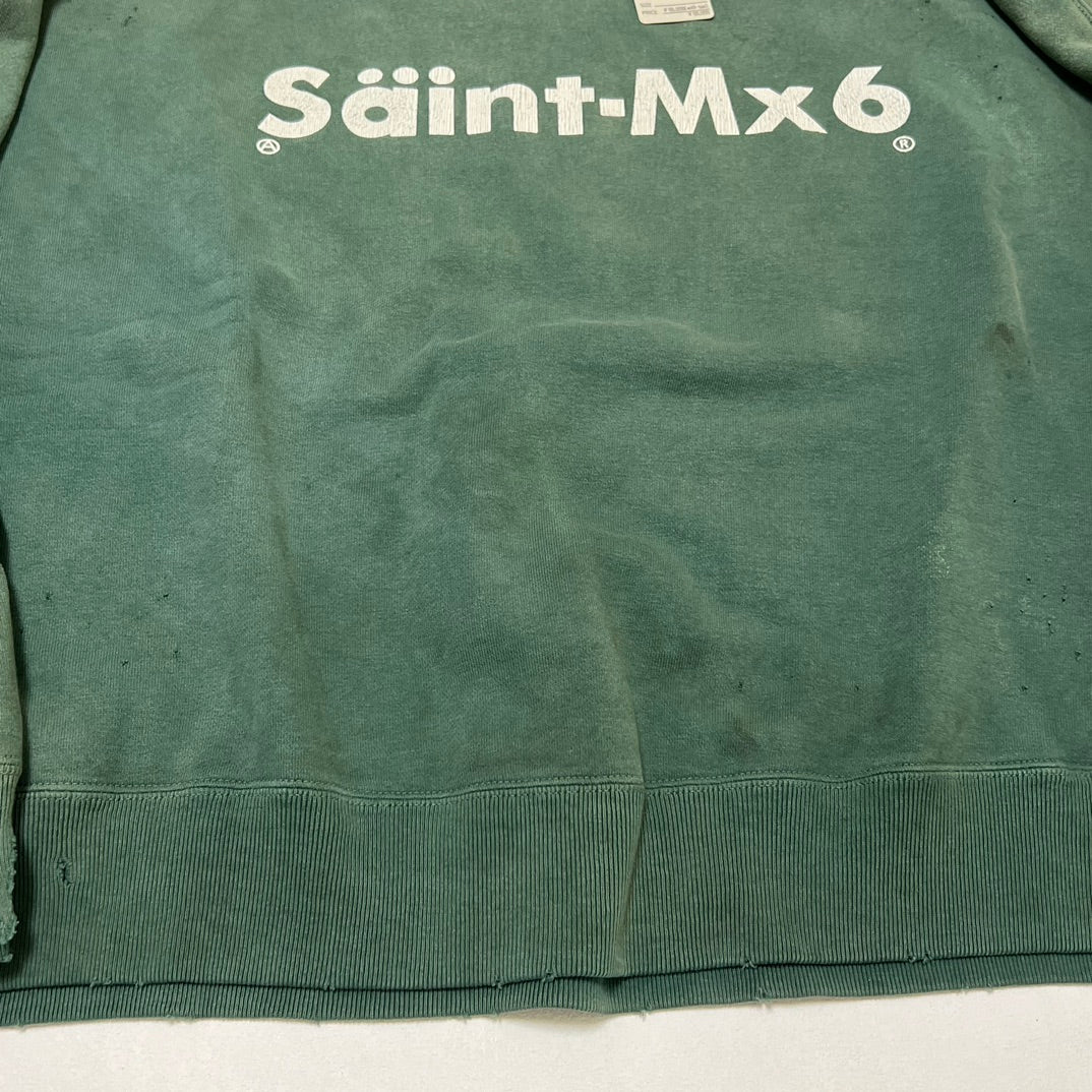 SAINT Michael Youth Crewneck 'Green'