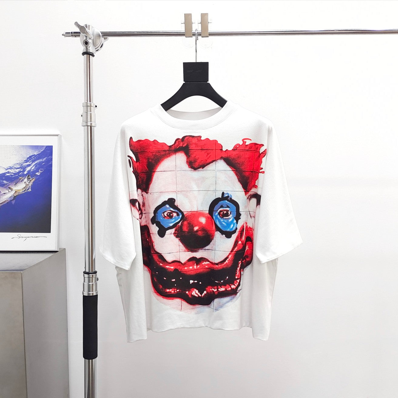Billionaire Studios Exclusive Clown Tee White